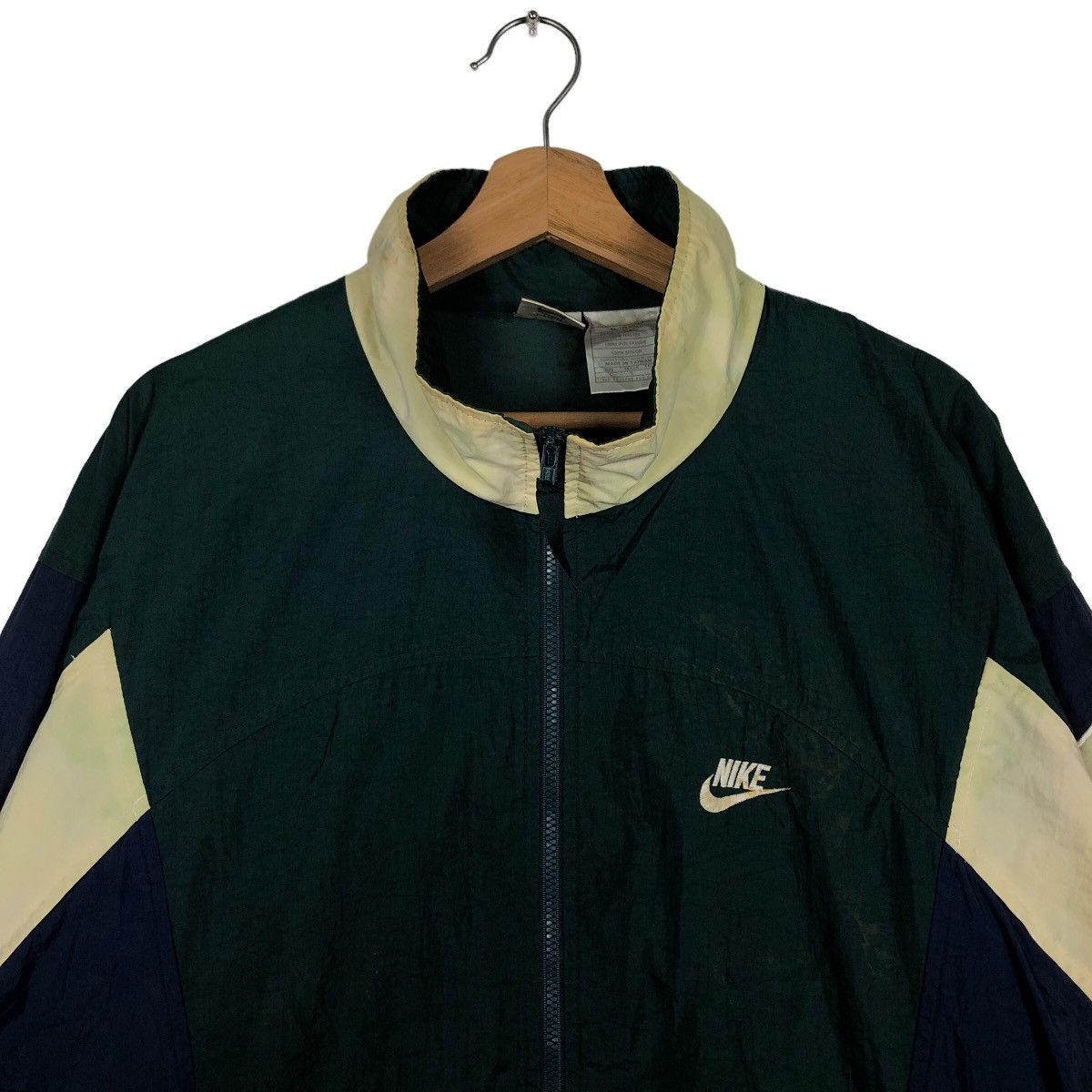 Nike 🔥90’s Vintage Nike Windbreaker Jacket Bomber Big Swoosh Size US L / EU 52-54 / 3 - 3 Thumbnail