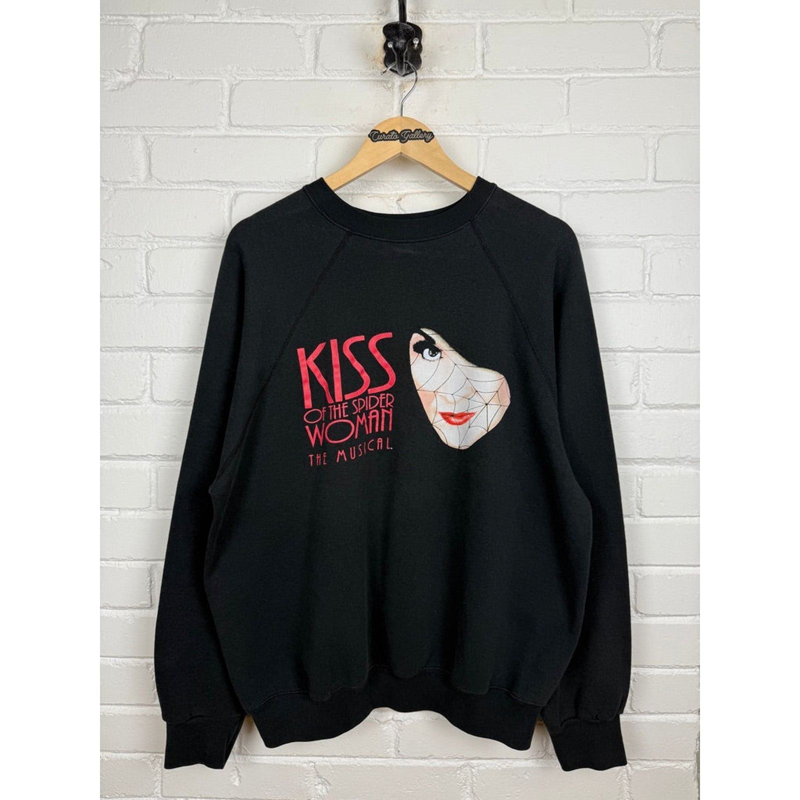 Vintage Vintage 80's/90s Kiss Of The Spider Woman Sweatshirt Size XL Size US XL / EU 56 / 4 - 1 Thumbnail