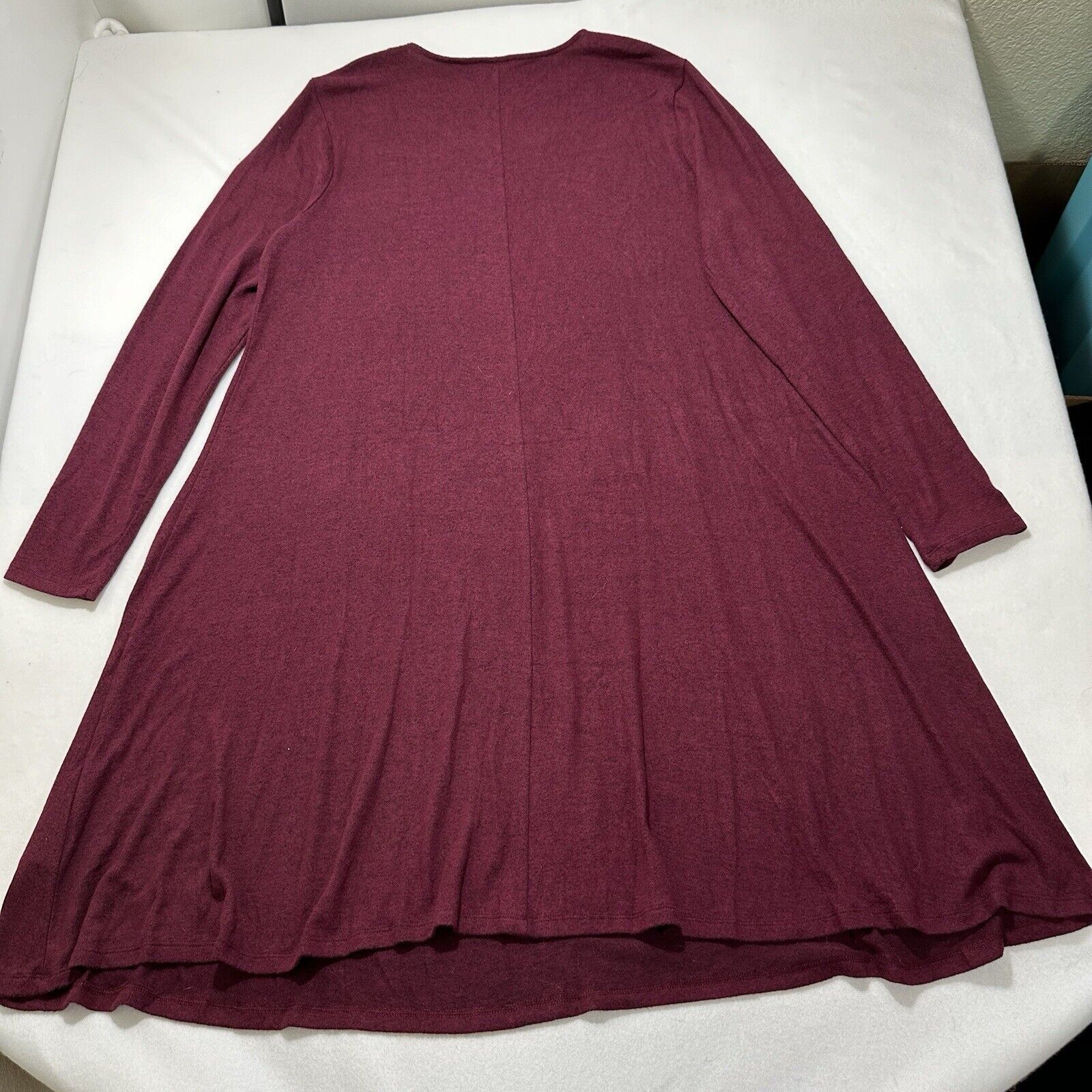 Old Navy Old Navy XL Tall Sweater Dress Long Sleeve A-Line Burgundy Size XL / US 12-14 / IT 48-50 - 10 Thumbnail