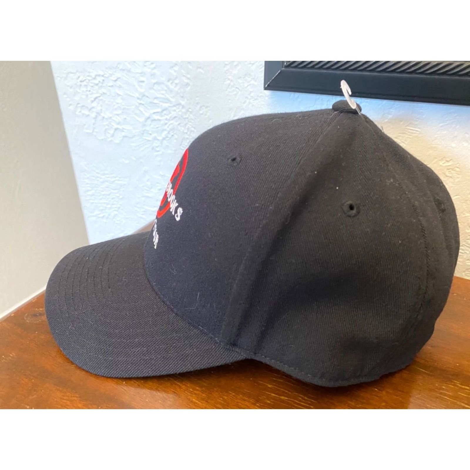 Brooks Garth Brooks World Tour Hat Black Adjustable Dad hat Red Logo Cap Unisex Adults Baseball Cap Twill Theme: Band Mens Adjustable Size Color: Black Size ONE SIZE - 2 Thumbnail