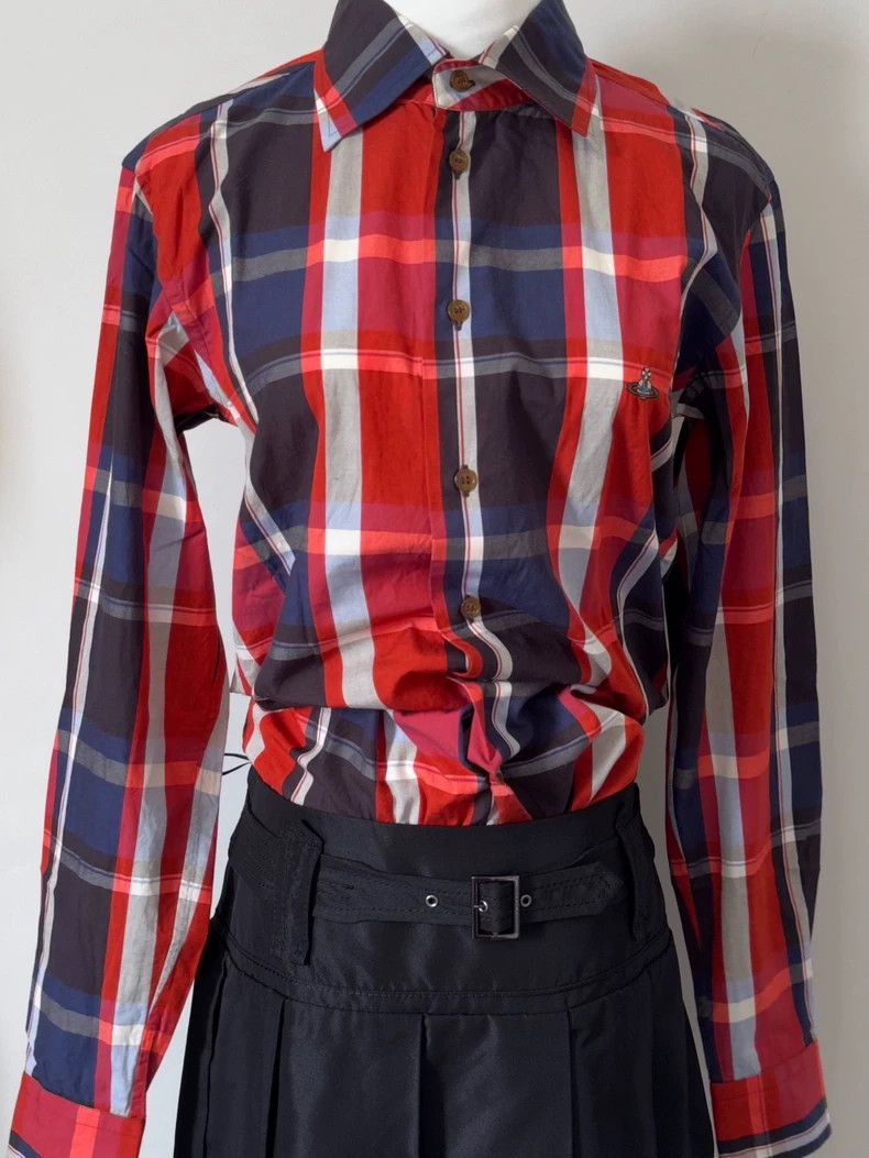 Vivienne Westwood Vivienne Westwood Red shirt Size S / US 4 / IT 40 - 5 Thumbnail