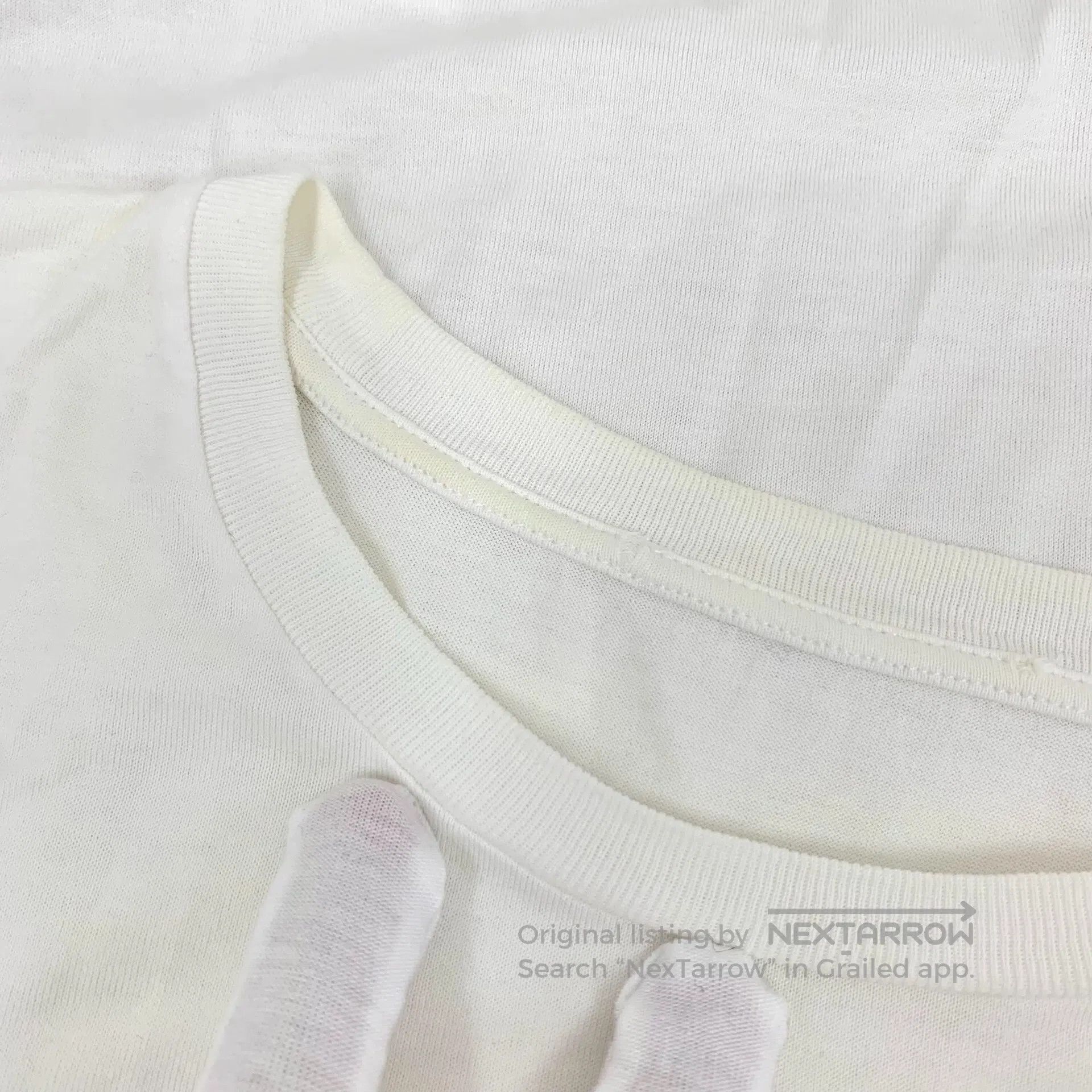 Dolce & Gabbana Dolce Gabbana White Logo Cotton Linen Short Sleeve T-Shirt Size US S / EU 44-46 / 1 - 6 Thumbnail
