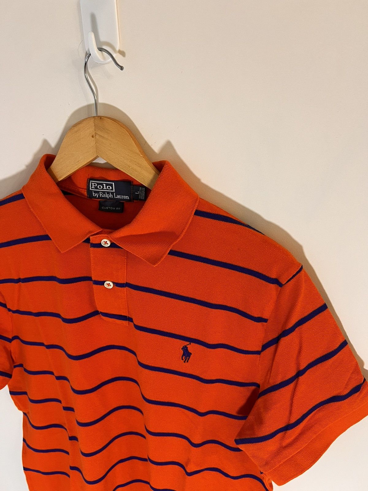 Polo Ralph Lauren Polo Ralph Lauren Striped Polo Size US L / EU 52-54 / 3 - 2 Thumbnail