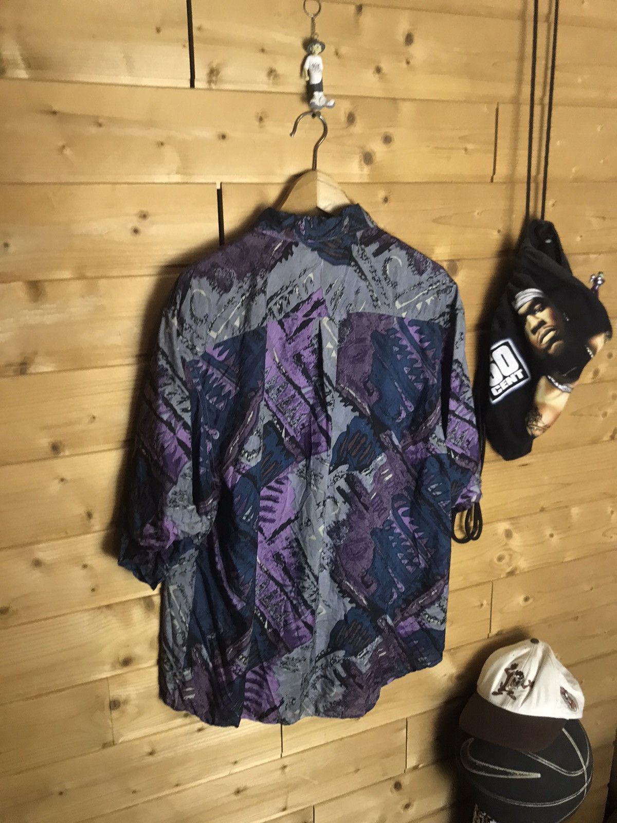 Vintage Vintage silk shirt Size US XL / EU 56 / 4 - 9 Thumbnail