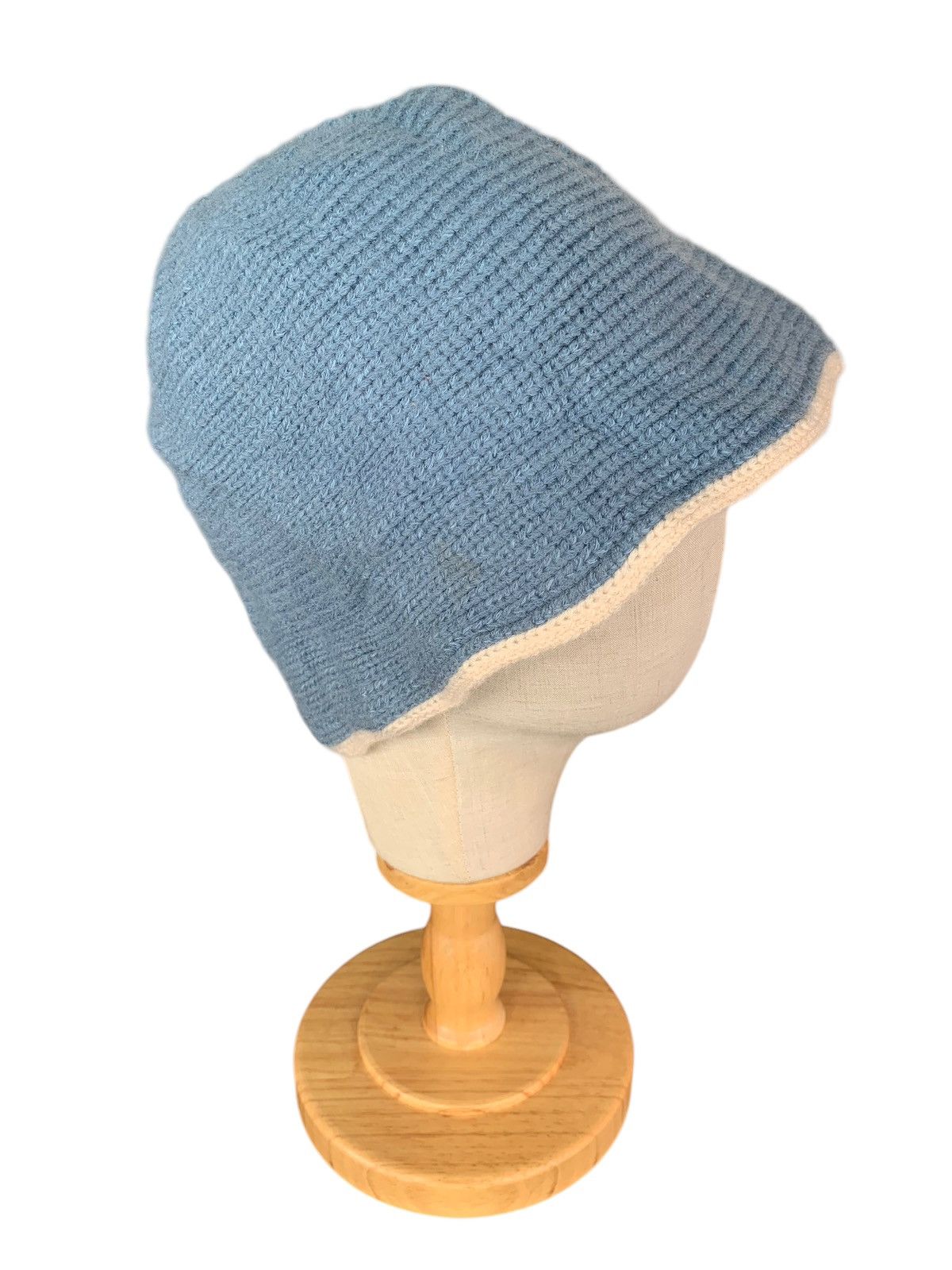 Japanese Brand × Kapital × Vintage Hippies style Blue knitted Bucket Hats Size ONE SIZE - 3 Thumbnail