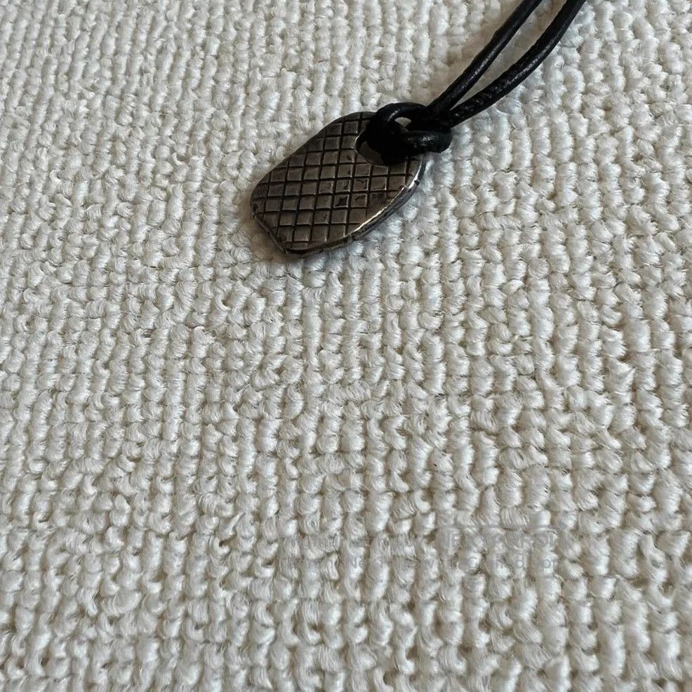 Bottega Veneta Bottega Veneta Silver Tag Necklace. Size ONE SIZE - 2 Thumbnail