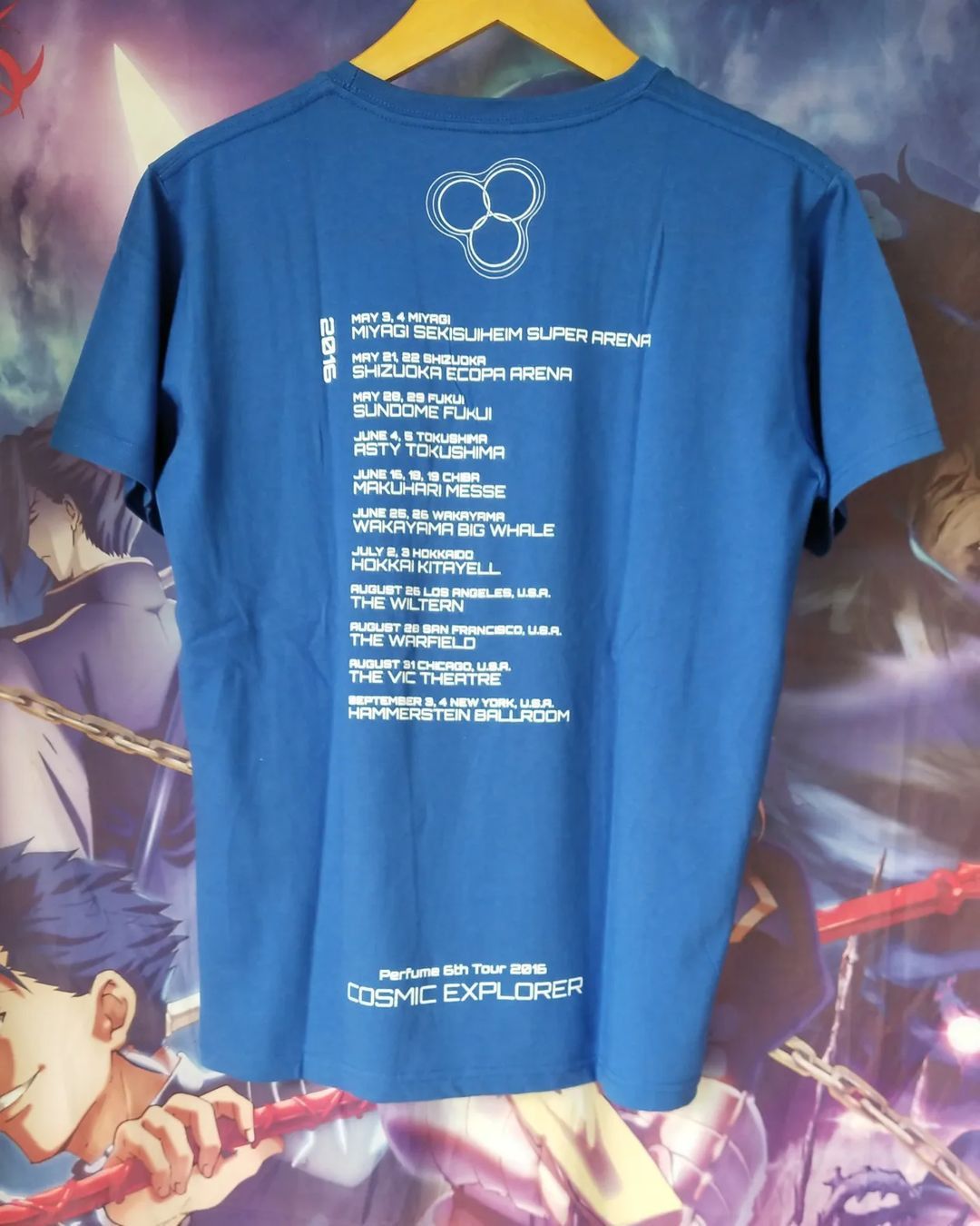 Anime × Band Tees × Japanese Brand Perfume 6th Tour 2016 Cosmic Explorer Band Idol Tees Size US M / EU 48-50 / 2 - 2 Thumbnail