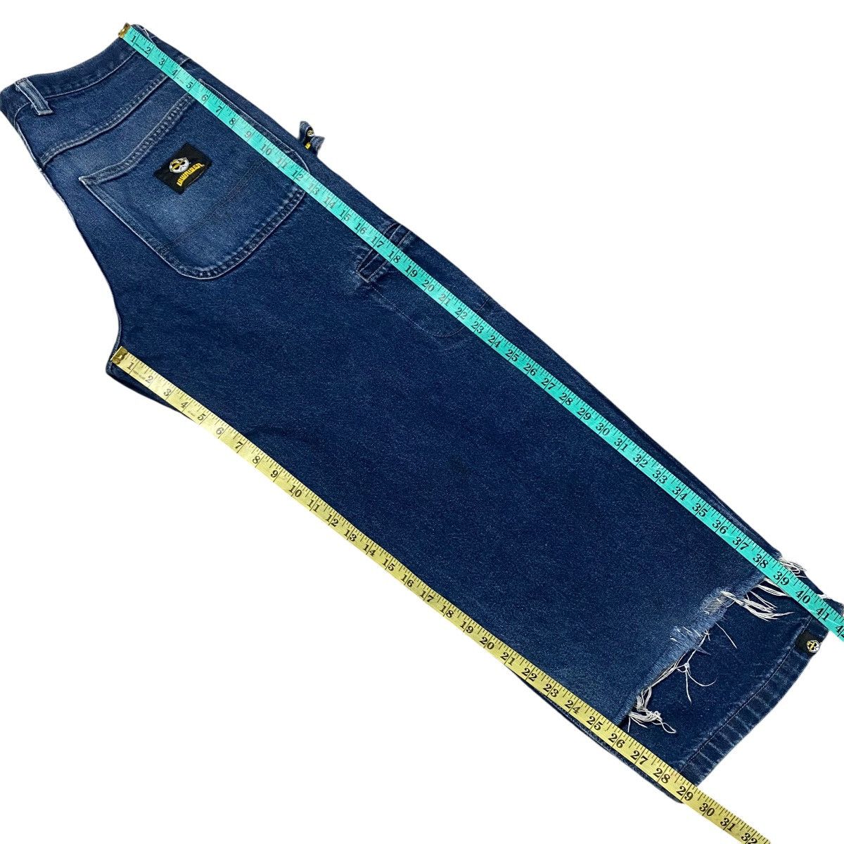 JNCO × Vintage Vintage LOW RIDER Denim Carpenter Pants Size US 34 / EU 50 - 16 Thumbnail