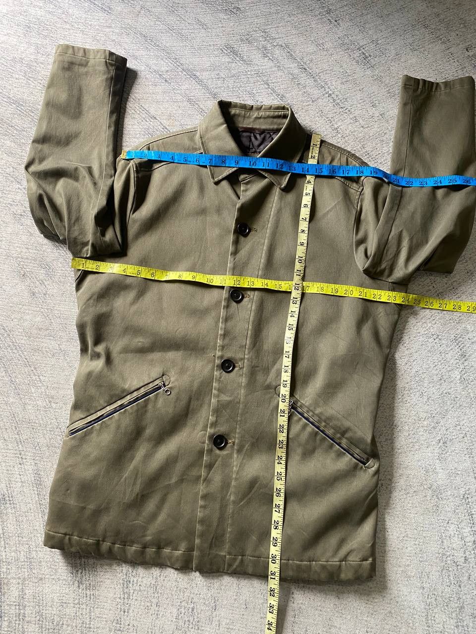 Japanese Brand Fox Moor Quilted Lined Button Jacket Size US L / EU 52-54 / 3 - 10 Thumbnail