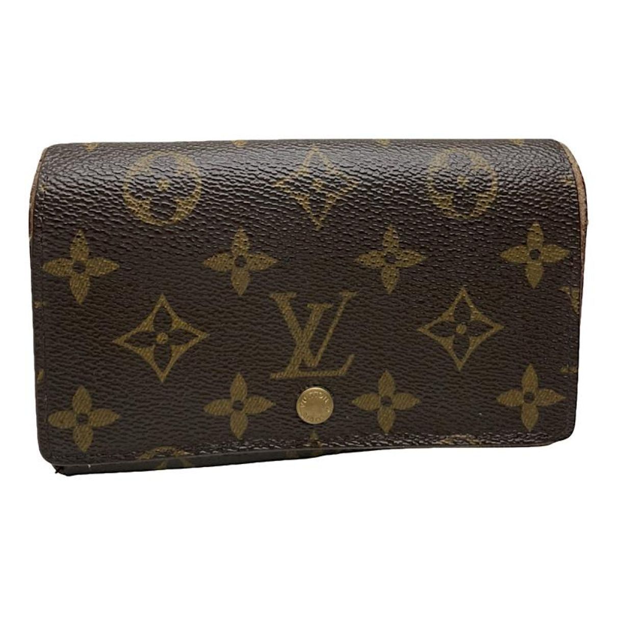 Louis Vuitton Flore Brown Leather Wallet Size ONE SIZE - 1 Thumbnail
