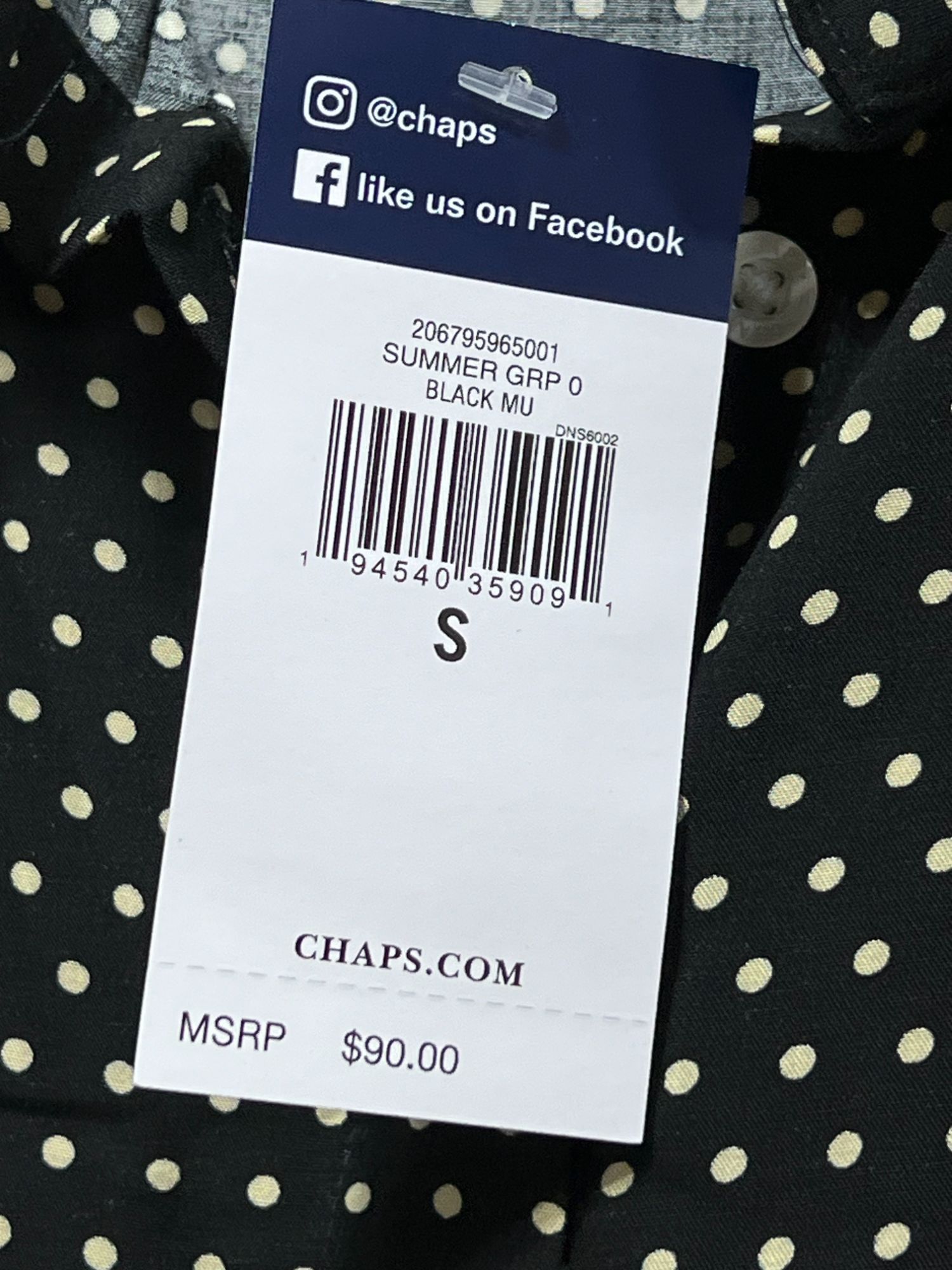 Chaps Chaps- Women's Casual Bohemian Midi Dress V-Neck With Wavy S Size S / US 4 / IT 40 - 10 Thumbnail