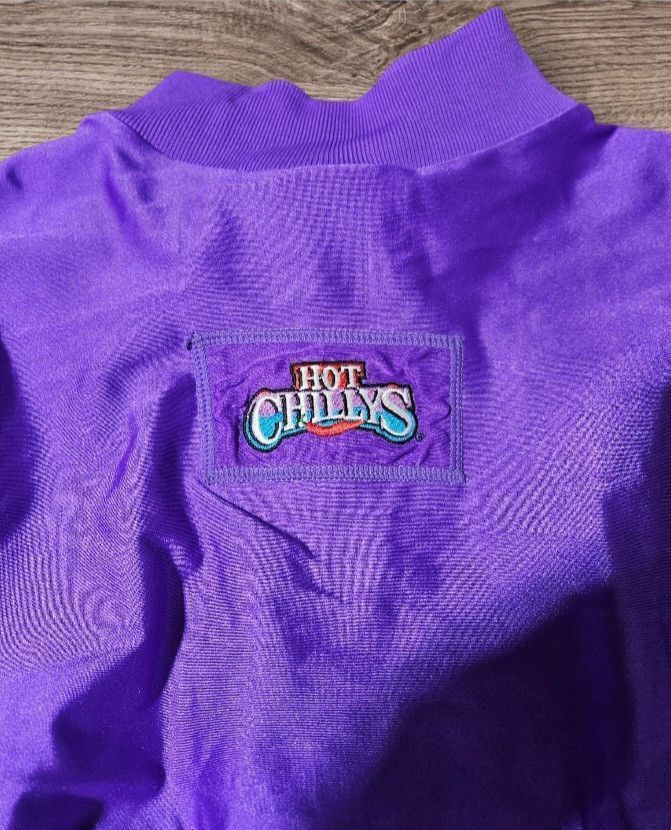 Vintage Vtg Hot Chillys Zip Pullover Jacket Size M Windbreaker USA Size M / US 6-8 / IT 42-44 - 7 Thumbnail