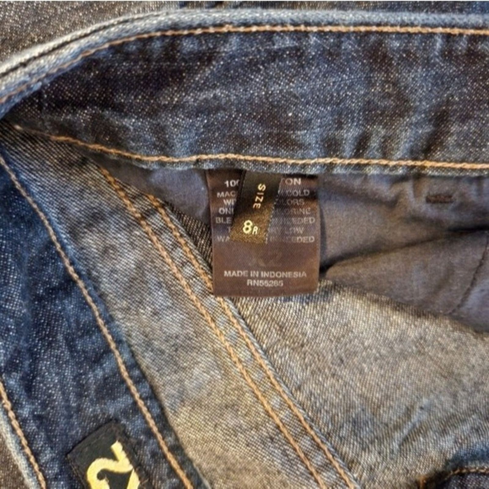 Express Express X2 Wide leg low rise Y2K Jean 8 Size 29" - 10 Thumbnail