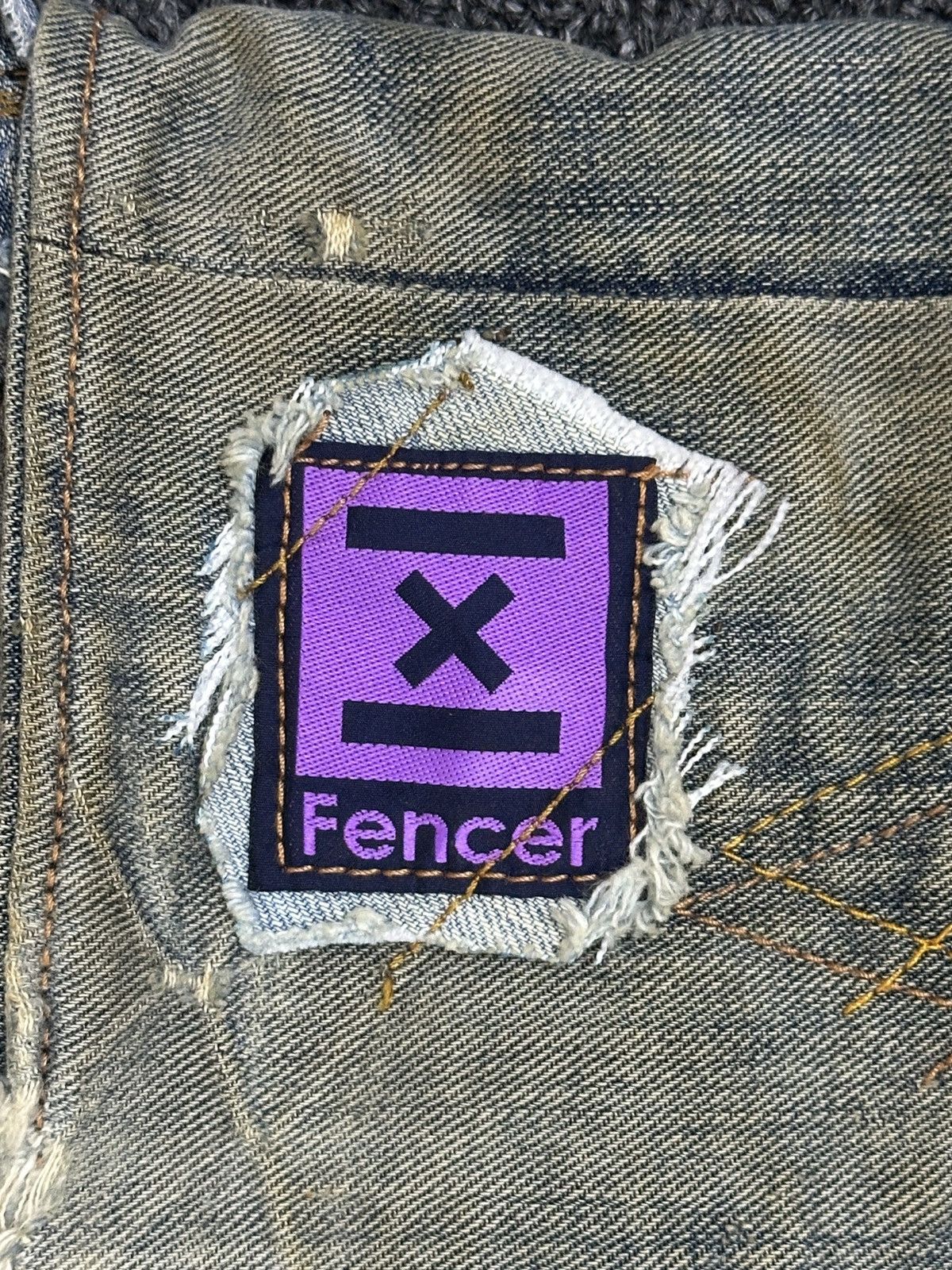Handmade Very Rare Vintage Unbranded Jeans Custom Made Bag BGA0001 Size ONE SIZE - 6 Thumbnail
