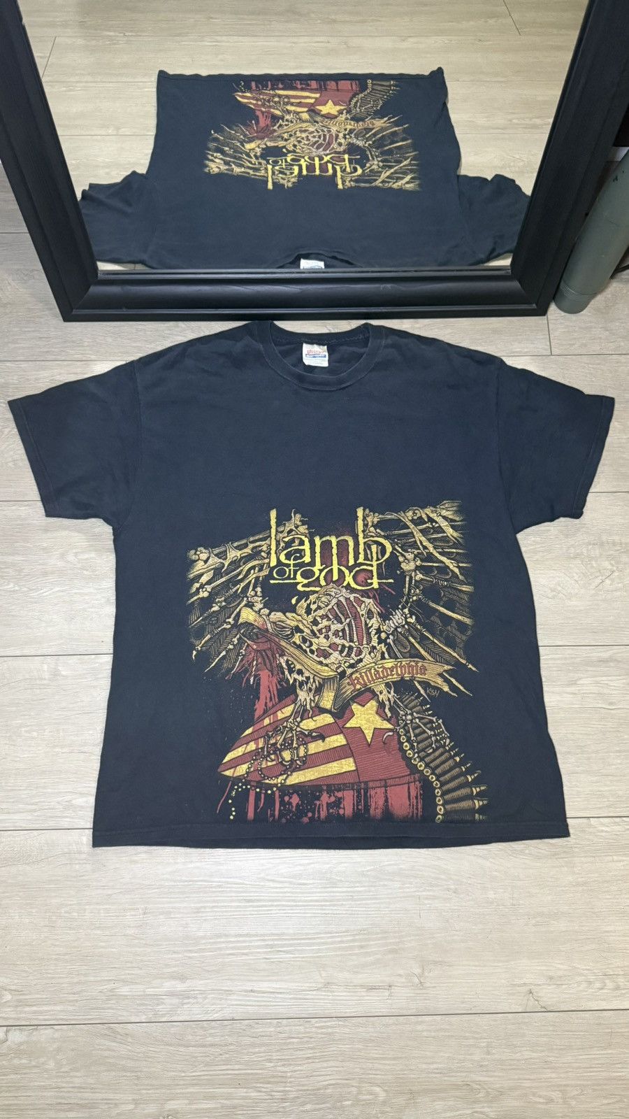 Affliction Vintage / Y2K 2005 Lamb Of God Killadelphia Concert Tour Size US XL / EU 56 / 4 - 1 Thumbnail