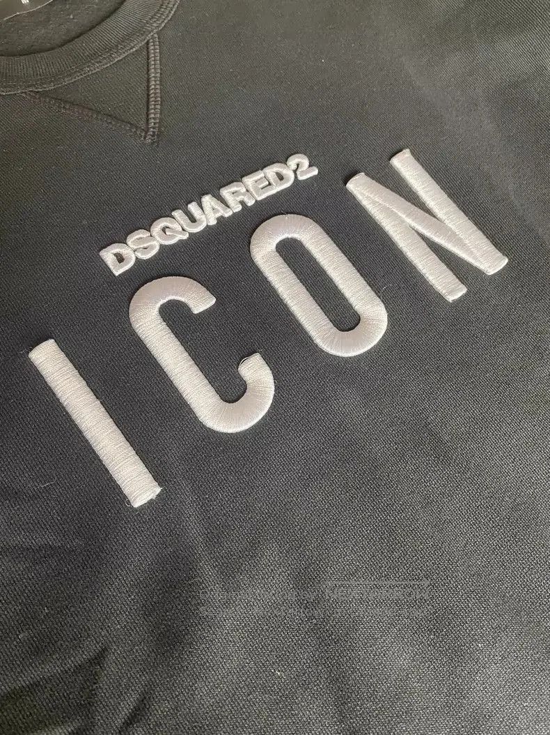 Dsquared2 DSQUARED2 Icon Logo Black Sweatshirt. Size US M / EU 48-50 / 2 - 3 Thumbnail