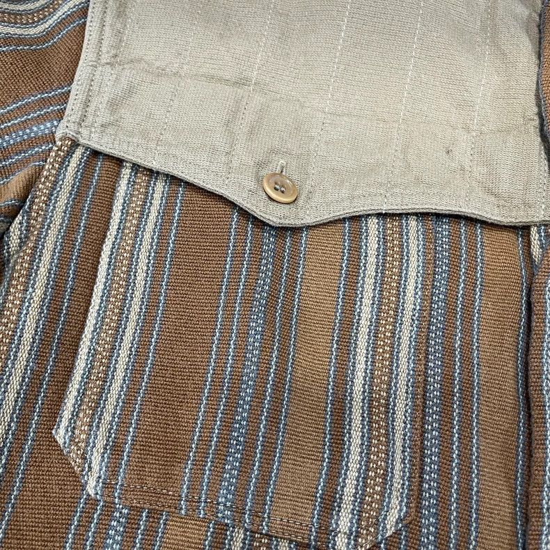 RRL Ralph Lauren RRL Ralph Lauren Southwest striped shirt with big beard, s Size US M / EU 48-50 / 2 - 8 Thumbnail