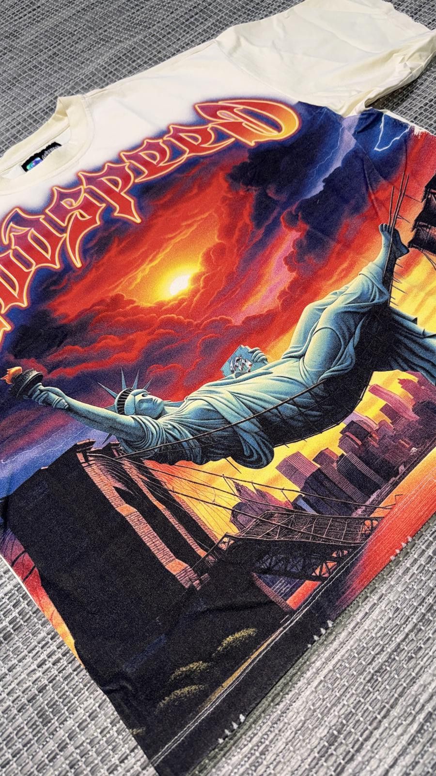 Godspeed Godspeed Bone Burnt Bridges Tee Size US M / EU 48-50 / 2 - 2 Thumbnail