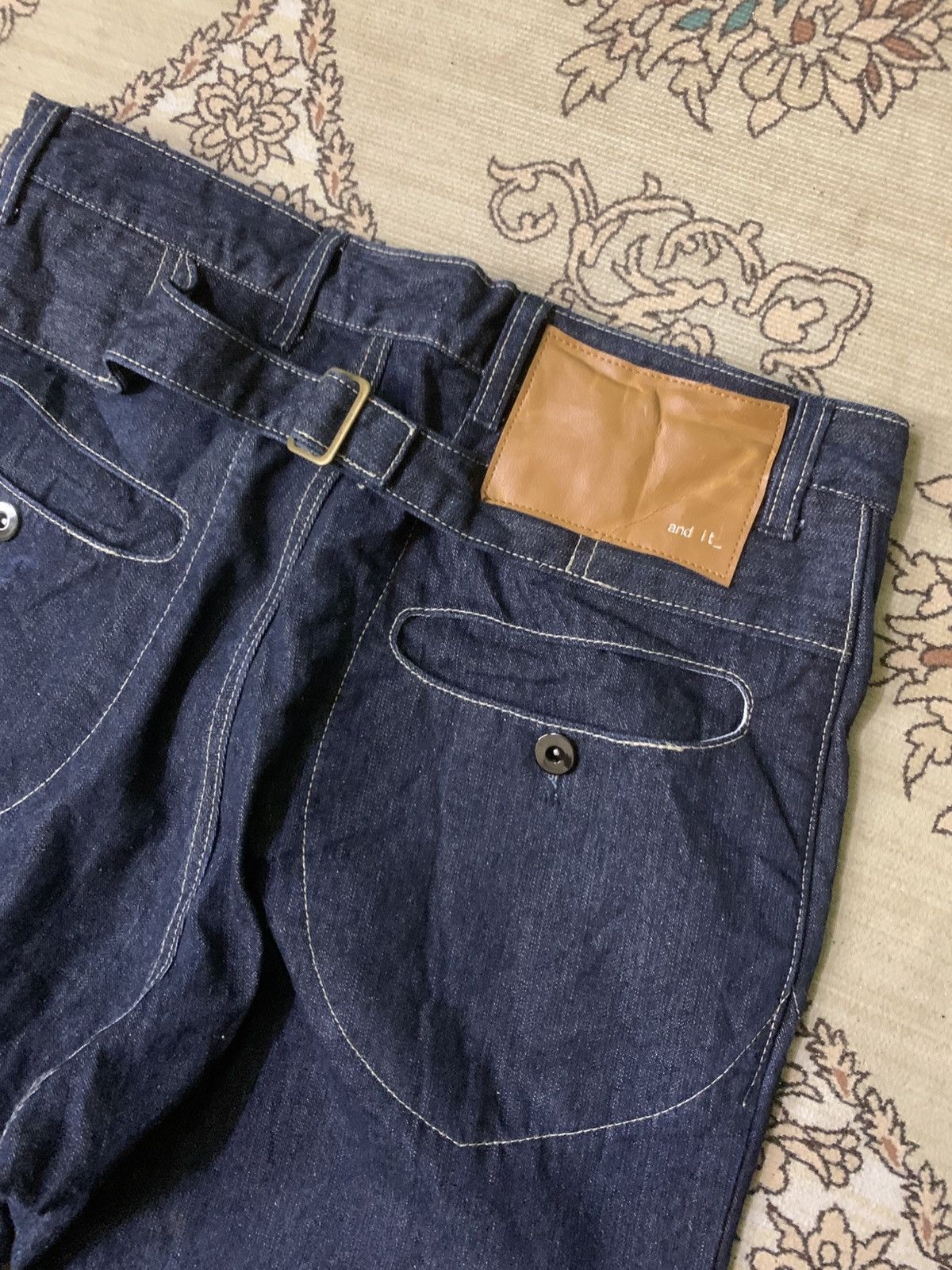 Japanese Brand AND IT JEANS JAPANESE BRAND Size US 33 - 7 Thumbnail