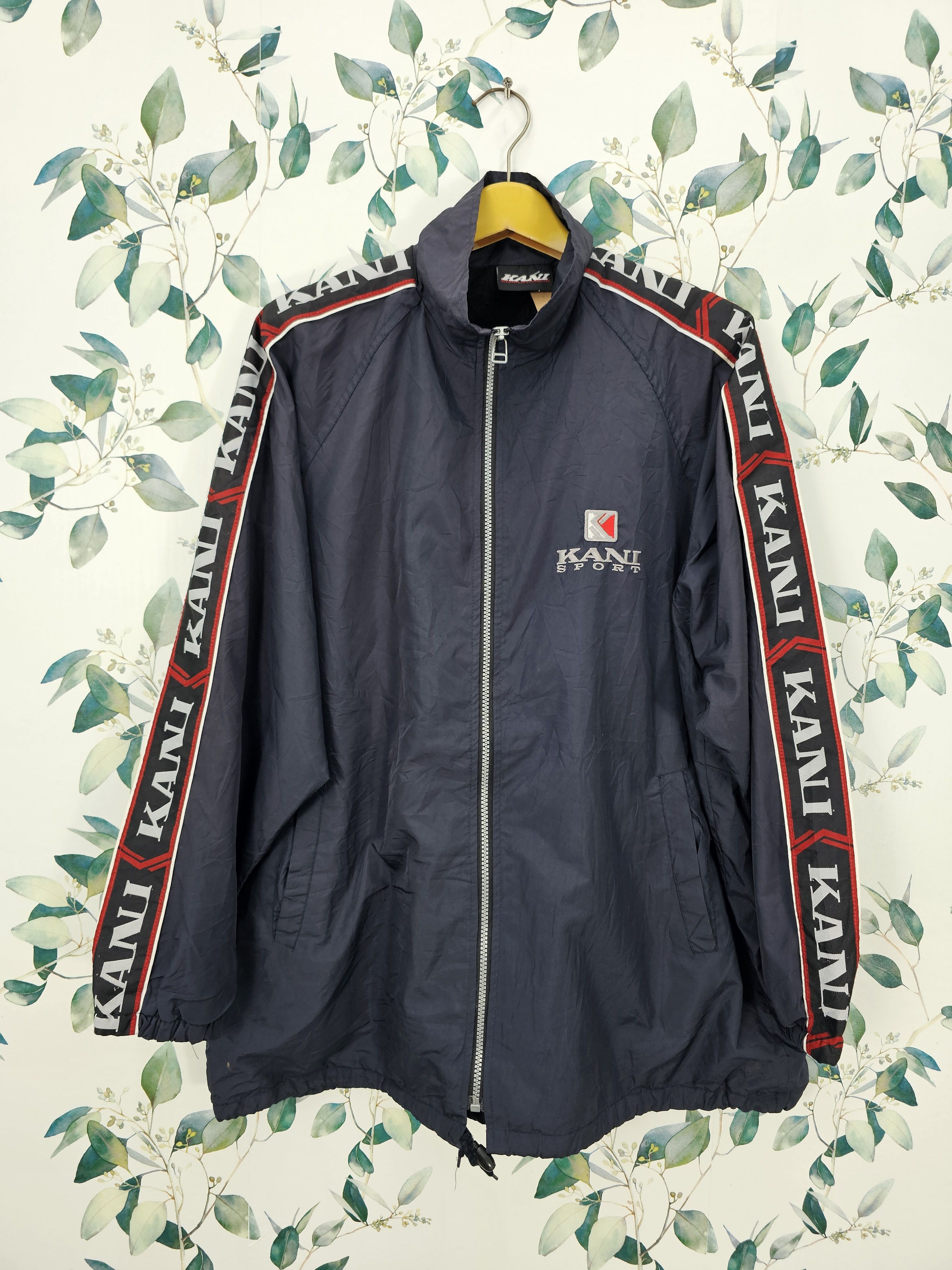 Karl Kani Vintage Karl KANI Sport Spellout Windbreaker Jacket J0105 Size US L / EU 52-54 / 3 - 1 Thumbnail
