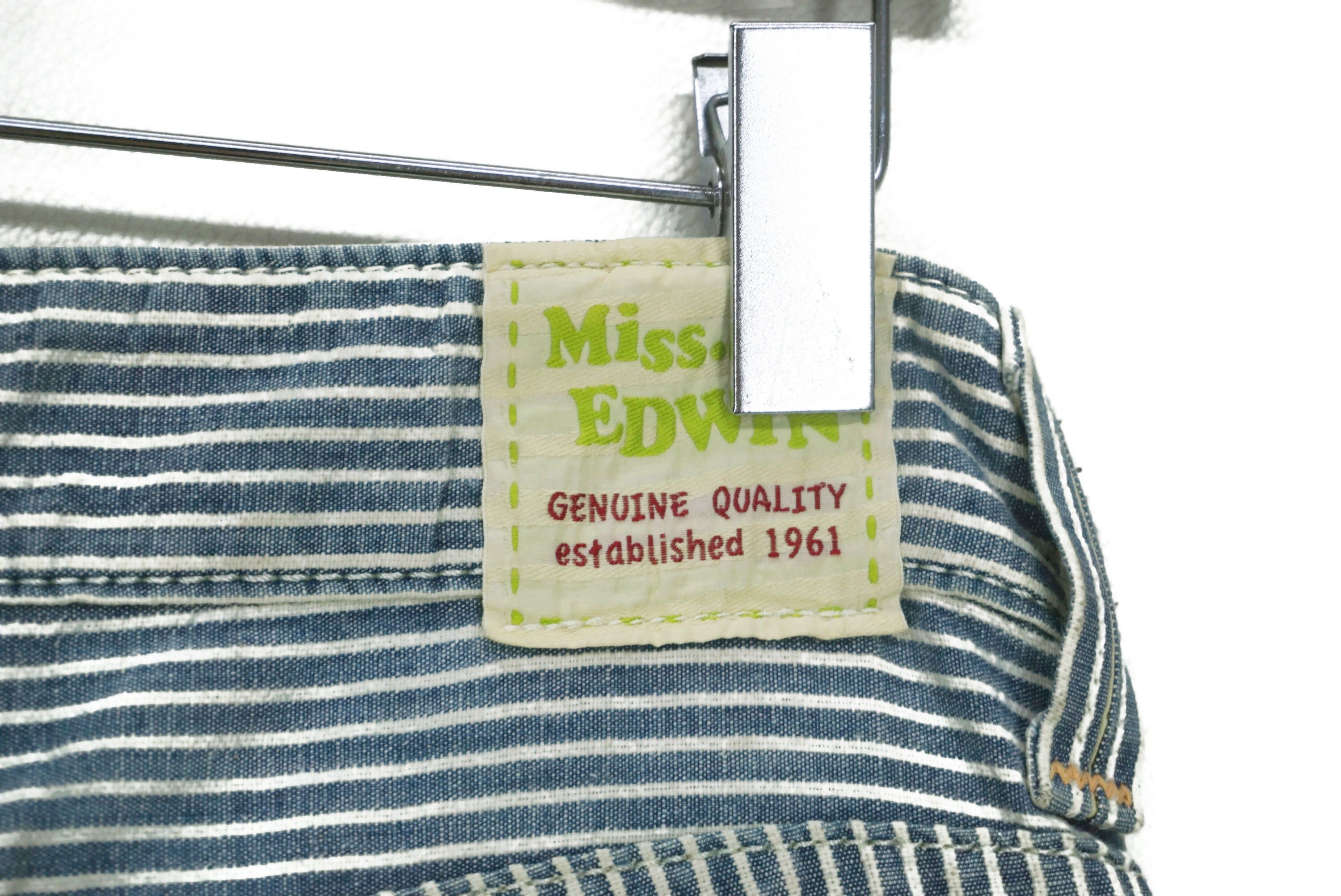 Japanese Brand Miss Edwin Jeans Size 27 fit W30xL31 Banana Fiber Hickory Size 27" / US 4 / IT 40 - 10 Thumbnail