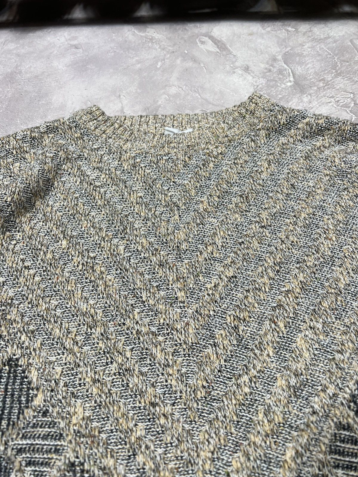 Vintage Vintage 90s Polo Ralph Lauren Style Baggy Pattern Sweater Size US XL / EU 56 / 4 - 3 Thumbnail