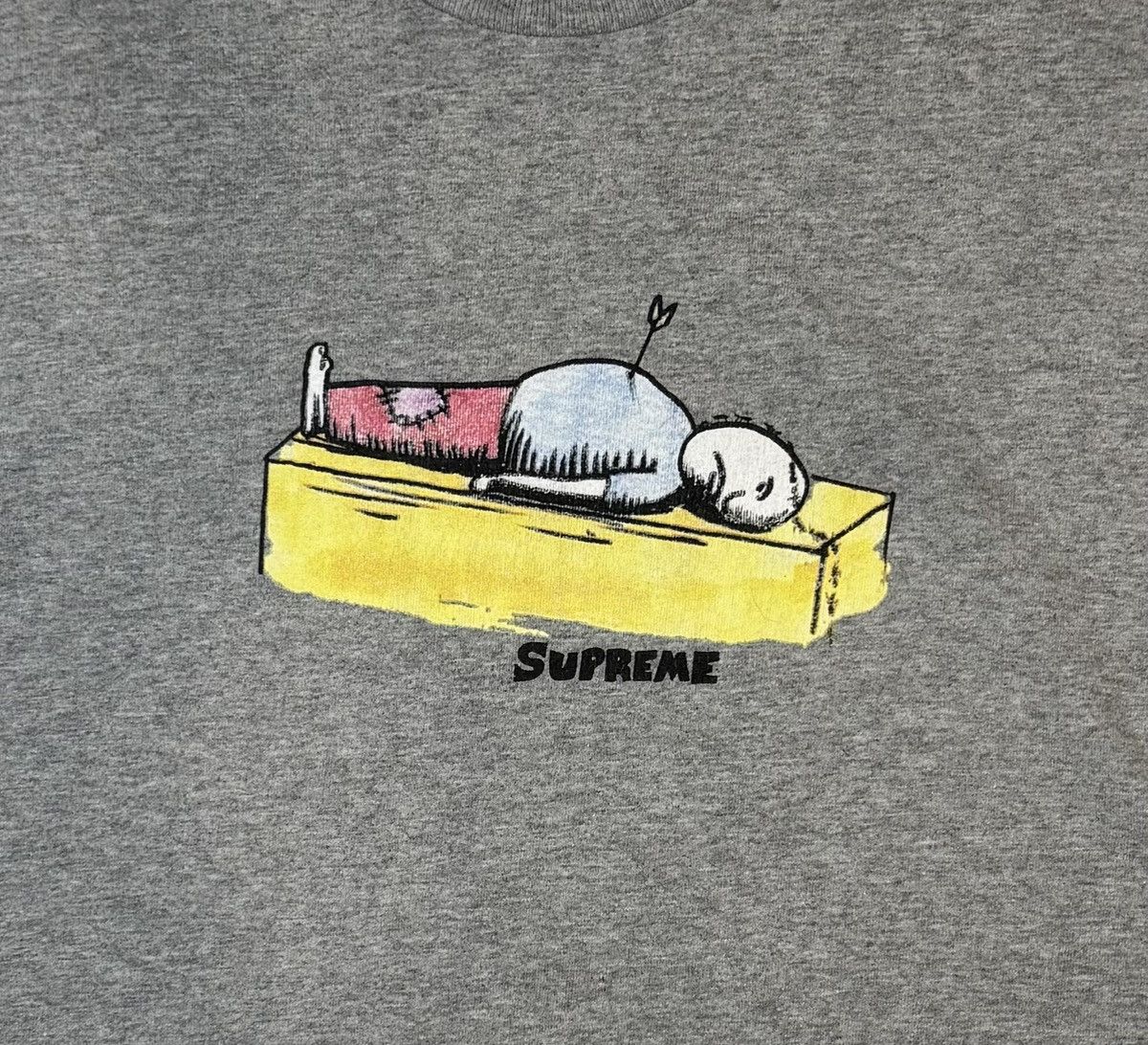 Supreme Supreme Long Sleeve T-Shirt with Graphic Print Size US M / EU 48-50 / 2 - 3 Thumbnail