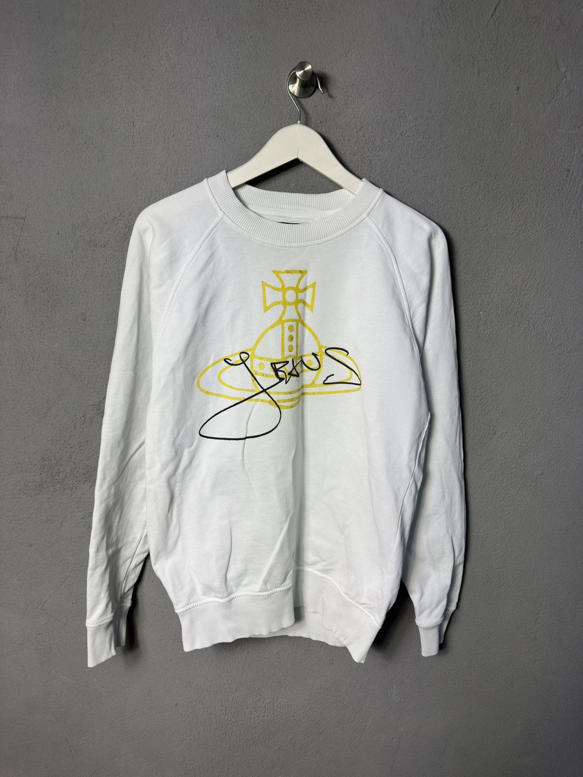 Vivienne Westwood Vintage Vivienne Westwood Anglomania Big Logo Sweatshirt Size US S / EU 44-46 / 1 - 1 Thumbnail