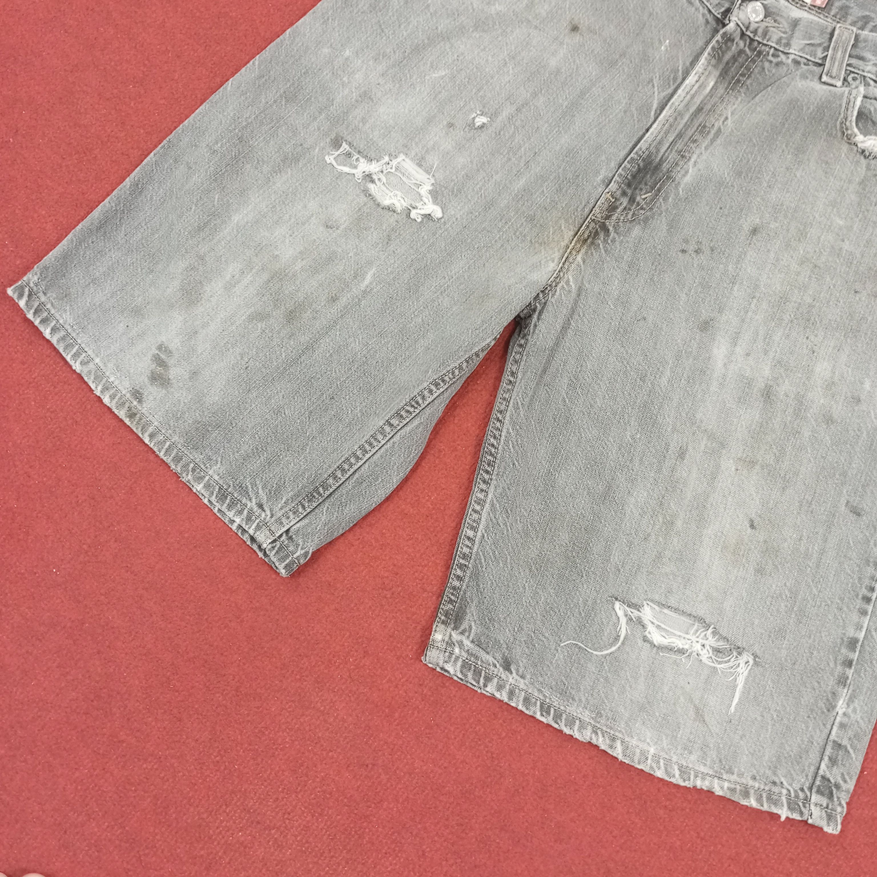 Levi's × Vintage Levis Streetwear Summer Style Distressed Short Jeans Size US 36 / EU 52 - 3 Thumbnail