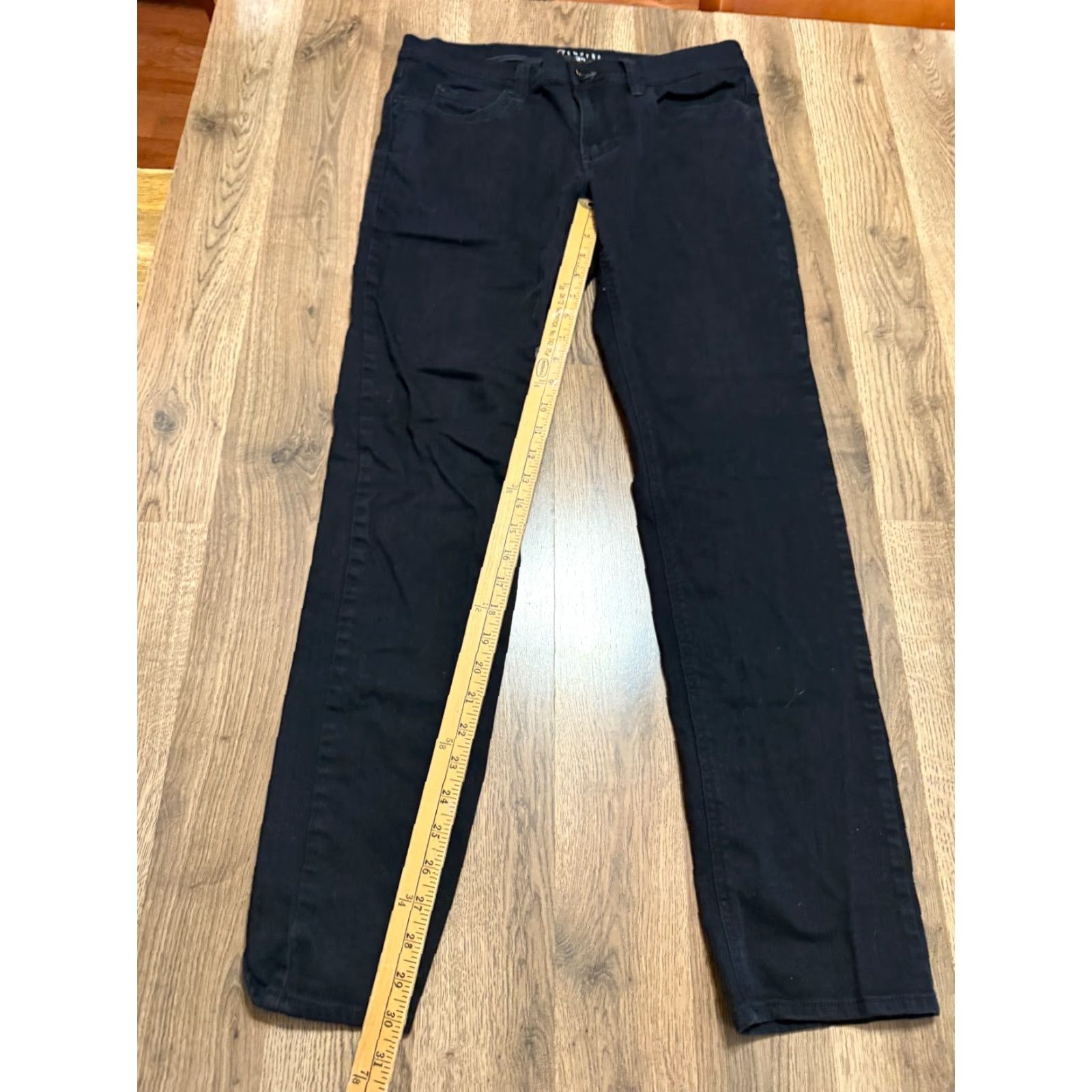 Empyre Empyre Jeans Men’s 34 Black Denim Straight Dark Wash 40" Length Denim Jeans Regular Size 34 Mens Size US 34 / EU 50 - 7 Thumbnail