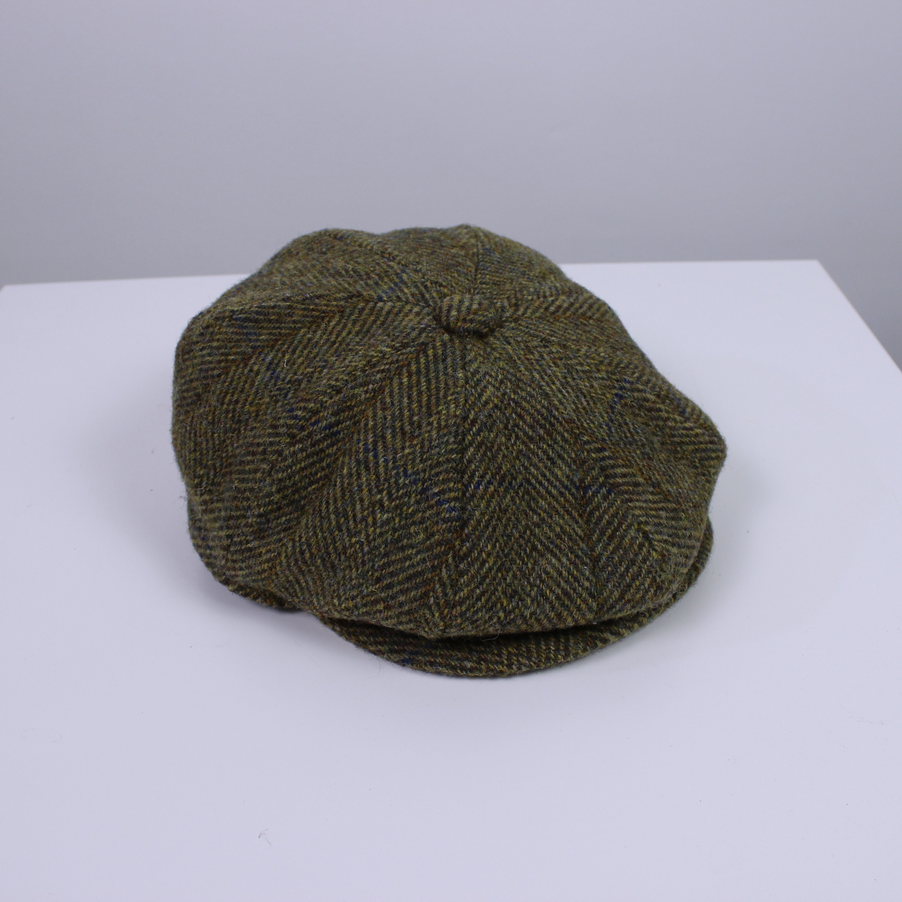 Harris Tweed Harris Tweed wool Flat Cap Hat Newsboy England Size ONE SIZE - 8 Thumbnail