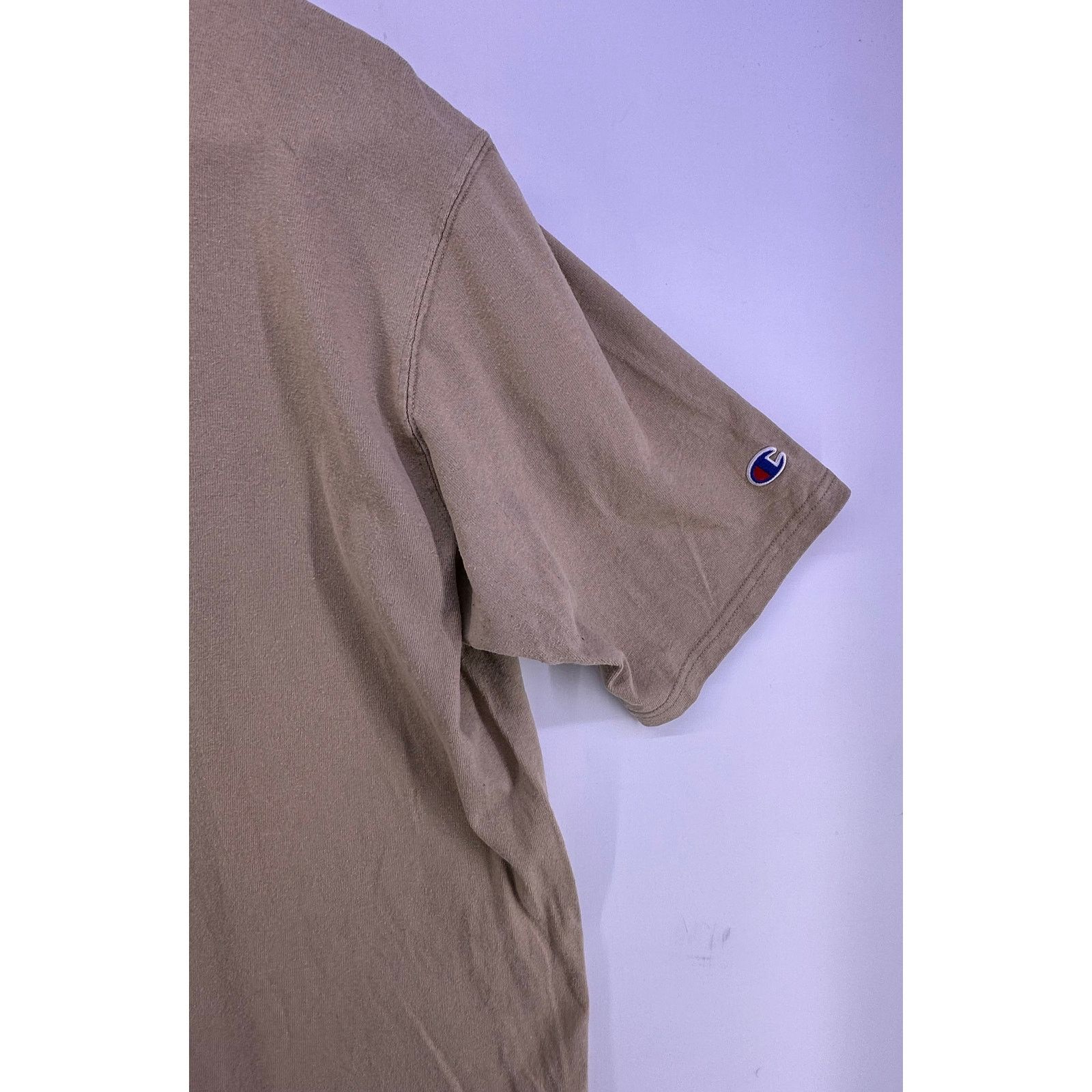 Champion Champion Plain Brown Tshirt Size XL Size US XL / EU 56 / 4 - 5 Thumbnail