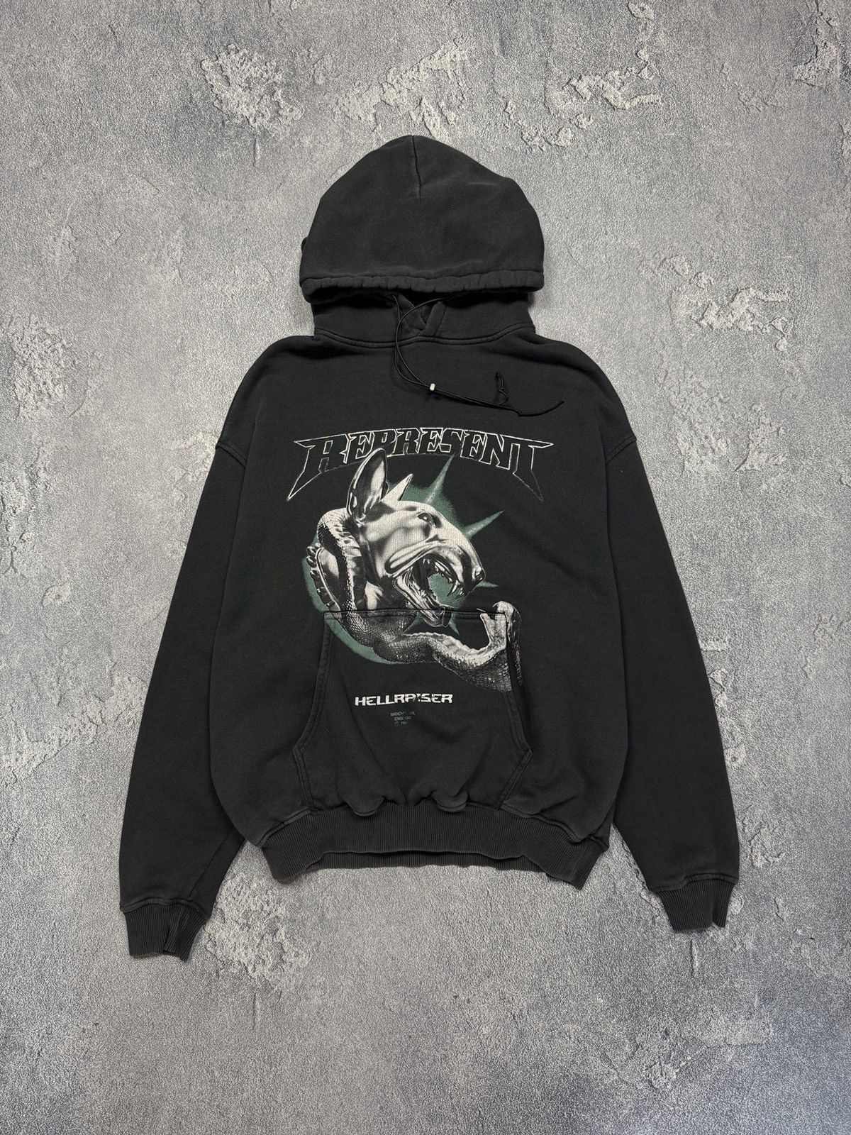 Represent Clo. HELLRAISER HOODIE Size US S / EU 44-46 / 1 - 1 Thumbnail