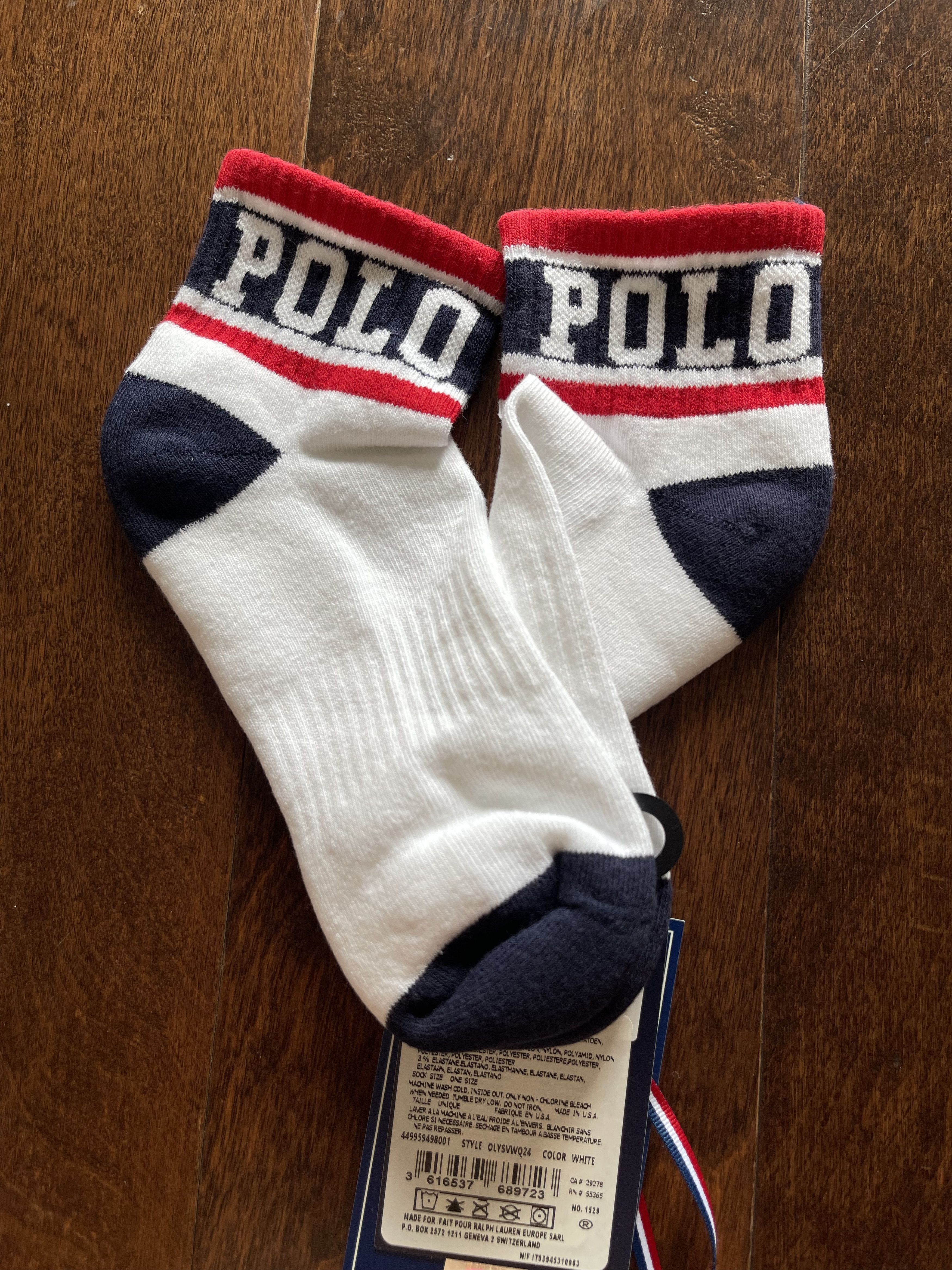 Polo Ralph Lauren Polo Ralph Lauren Team USA Summer Olympics Socks Sz 9-11 Size ONE SIZE - 4 Thumbnail