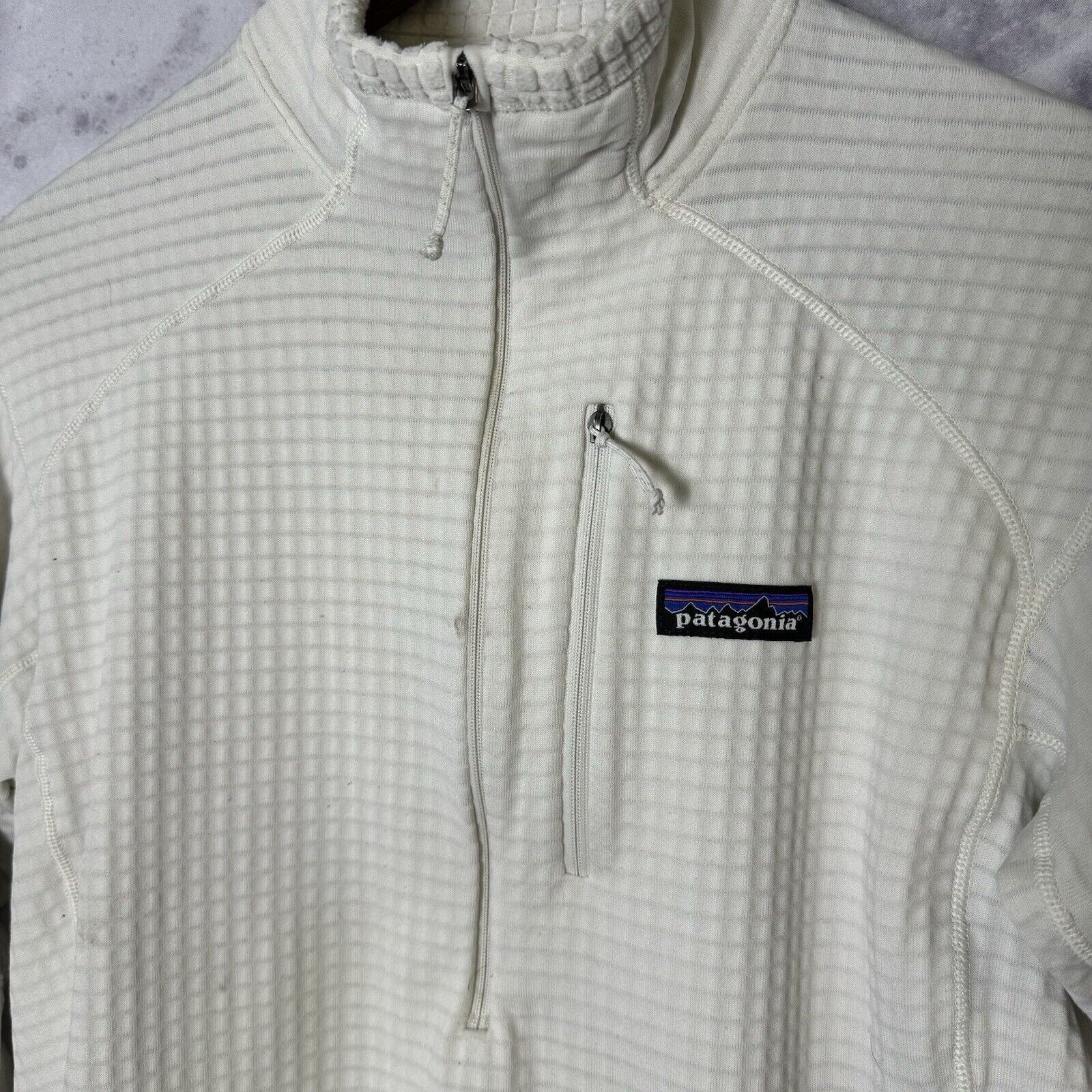Patagonia Patagonia Jacket Womens Large White Full Zip Outdoor Size L / US 10 / IT 46 - 3 Thumbnail
