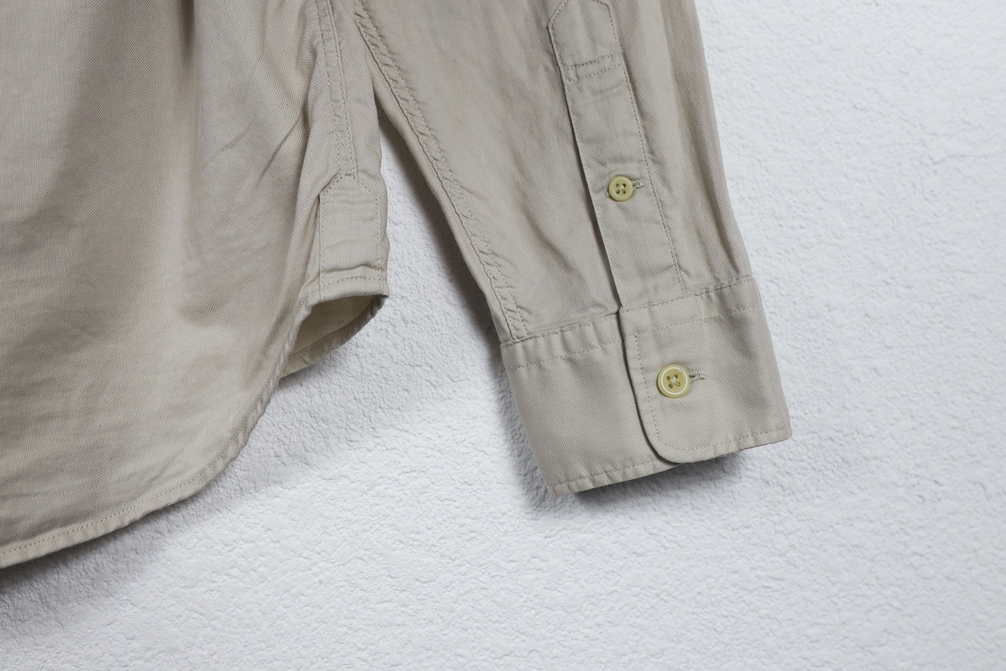 Allsaints Allsaints Bixby Logo Beige Shirt Small Size US S / EU 44-46 / 1 - 11 Thumbnail