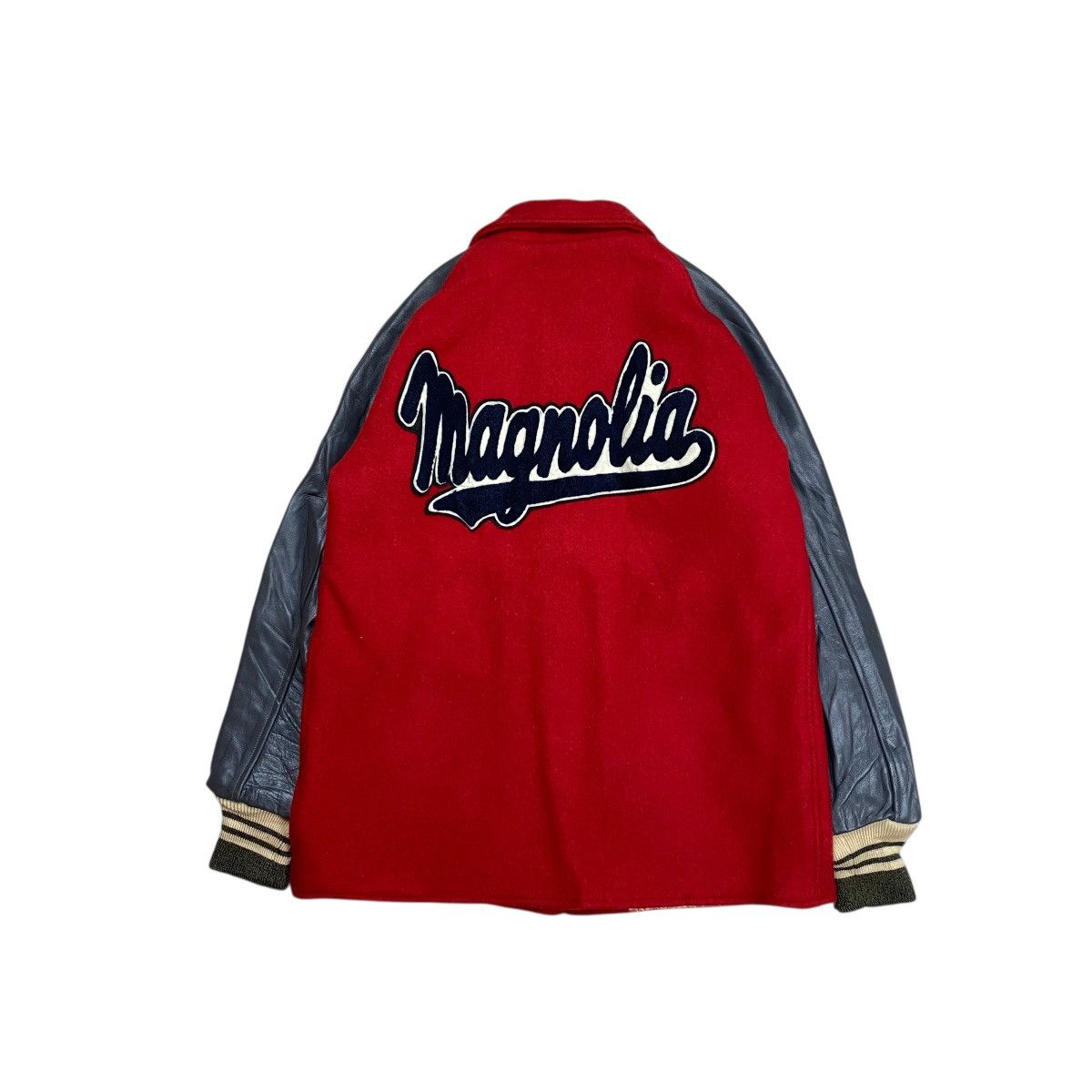 Sugar Cane Style Eyes Sugar Cane Varsity Wool Leather Sleeve Jacket Size US L / EU 52-54 / 3 - 5 Thumbnail