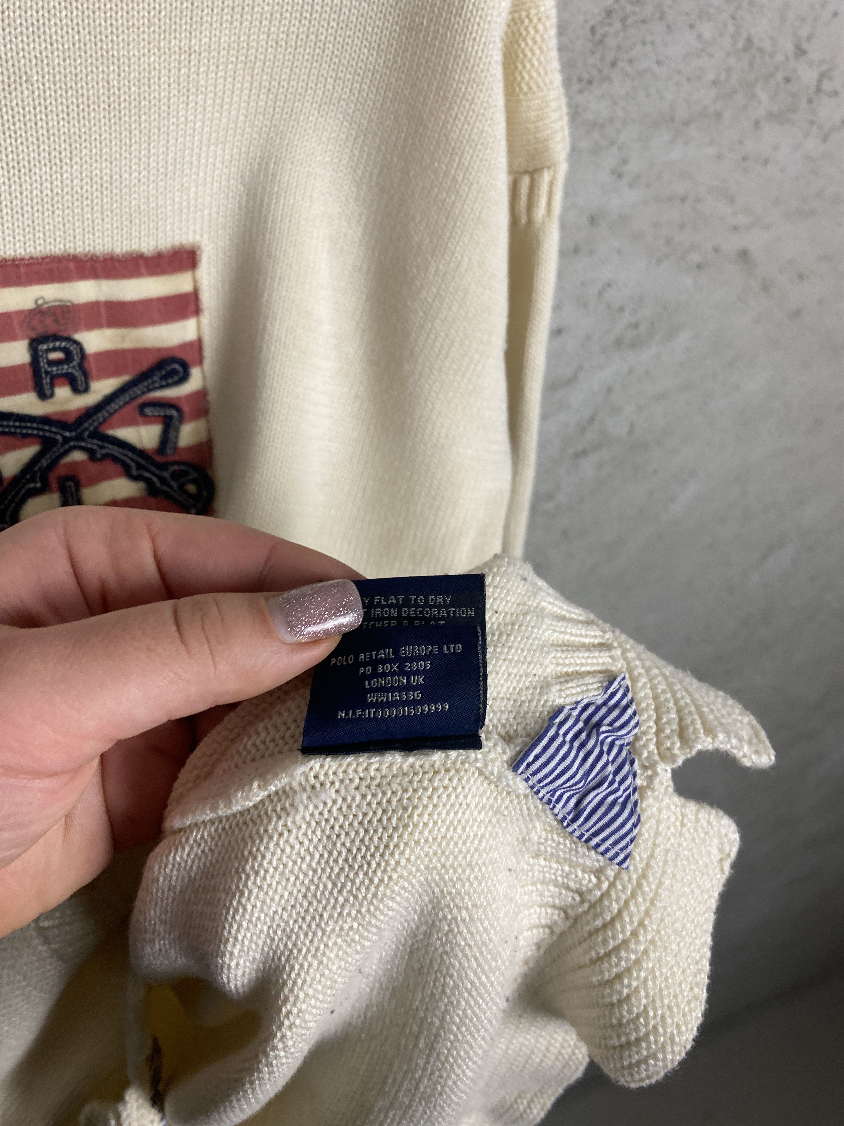 Polo Ralph Lauren Polo Jeans Ralph Lauren flag sweater knitwear Size L / US 10 / IT 46 - 5 Thumbnail