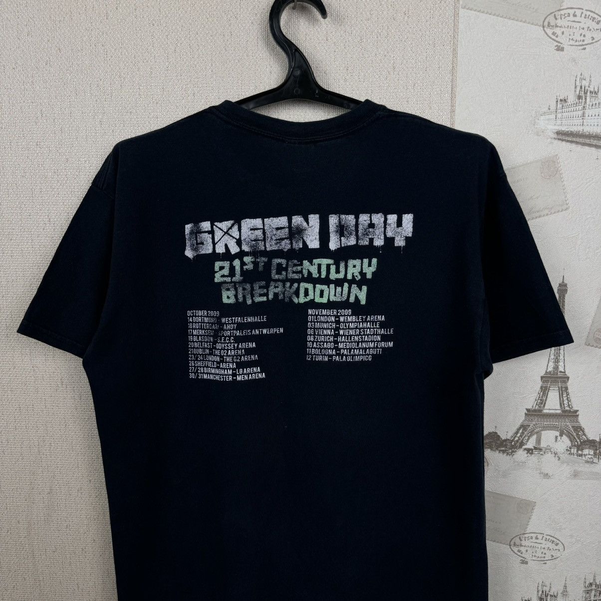 Other Vintage Green Day T shirt 21-st Century Breakdown 2009 L Size US L / EU 52-54 / 3 - 20 Thumbnail