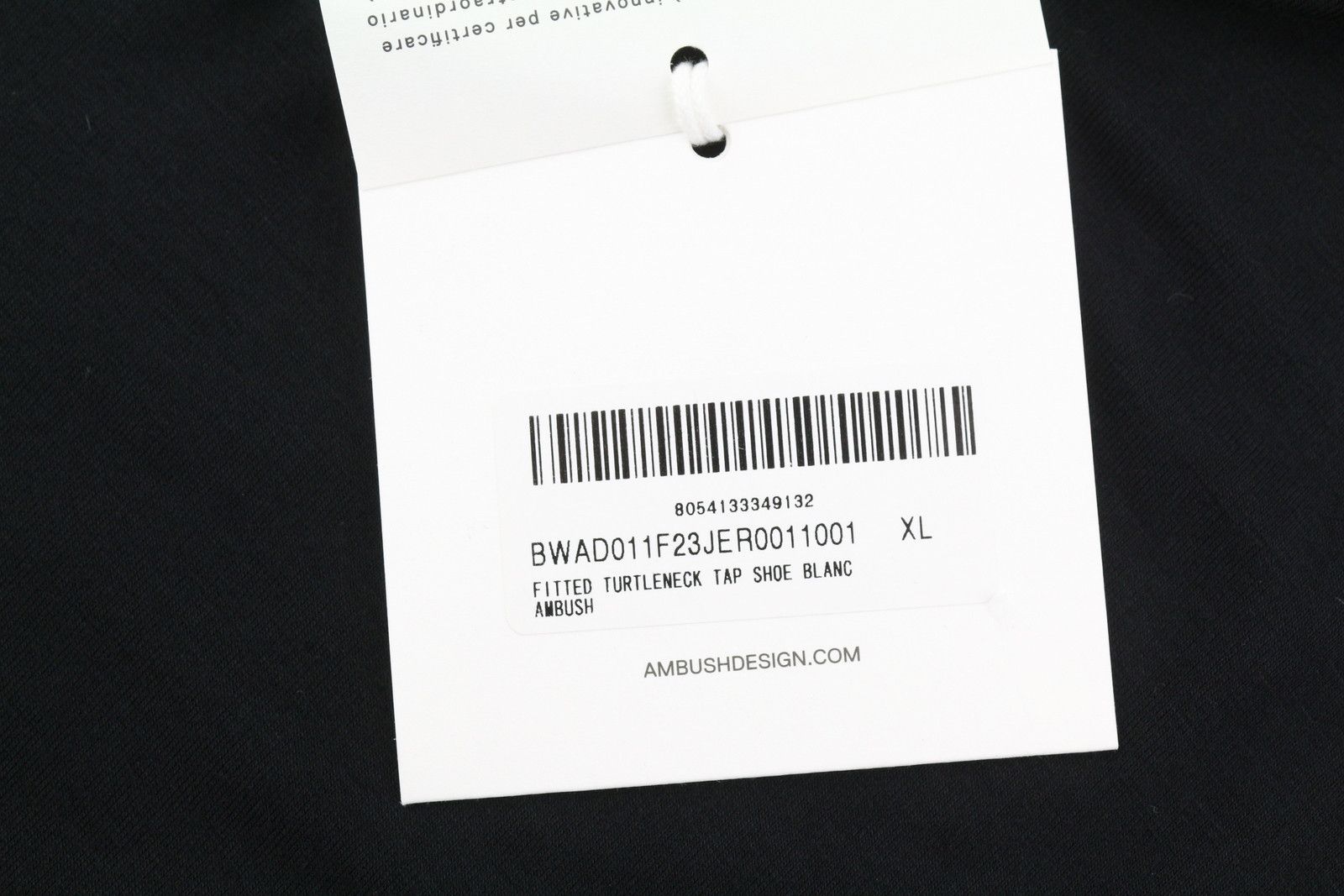 Ambush Design FITTED TURTLENECK TAP SHOE XL Black Pullover RRP185 87758 Size US XL / EU 56 / 4 - 6 Thumbnail