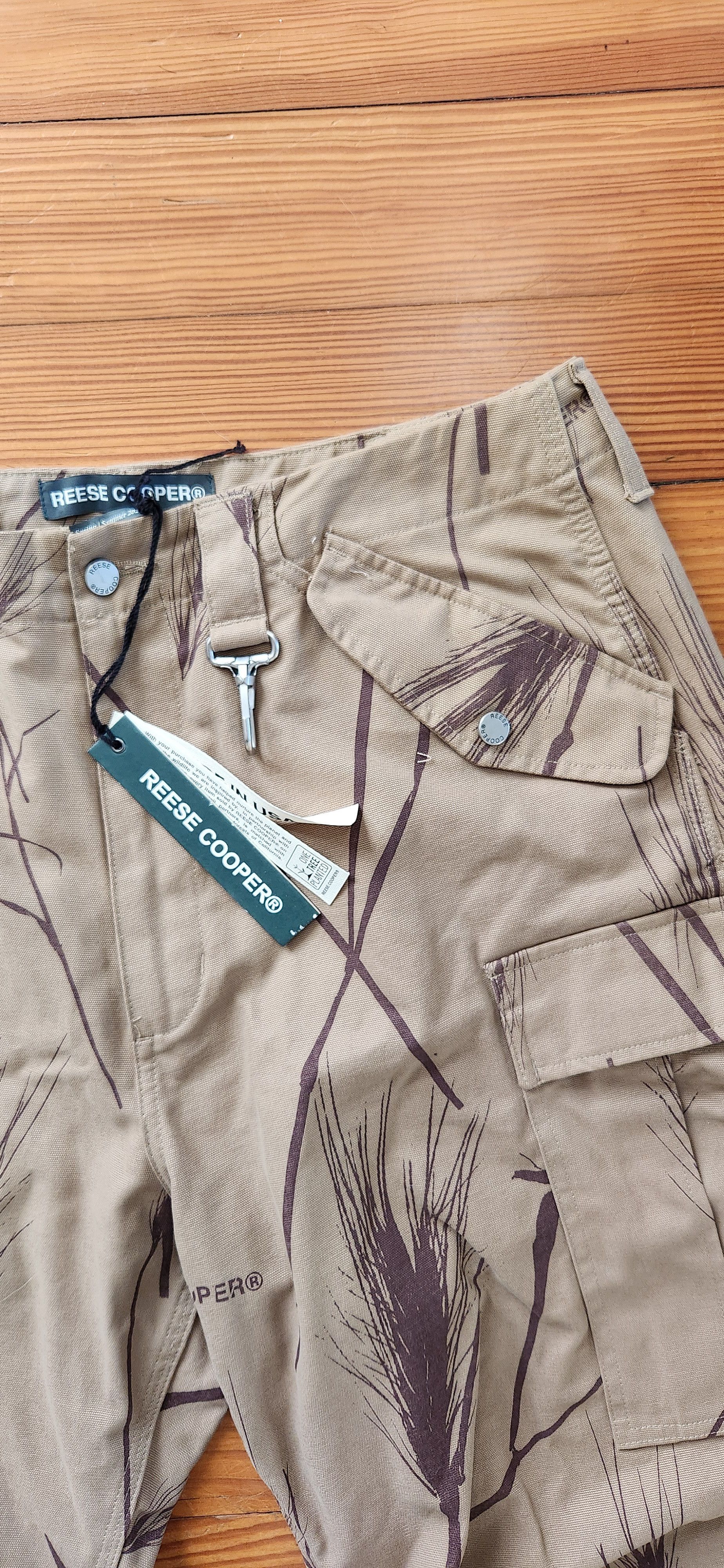 Reese Cooper Brushed Cotton Canvas Cargo Pants Size US 34 / EU 50 - 5 Thumbnail