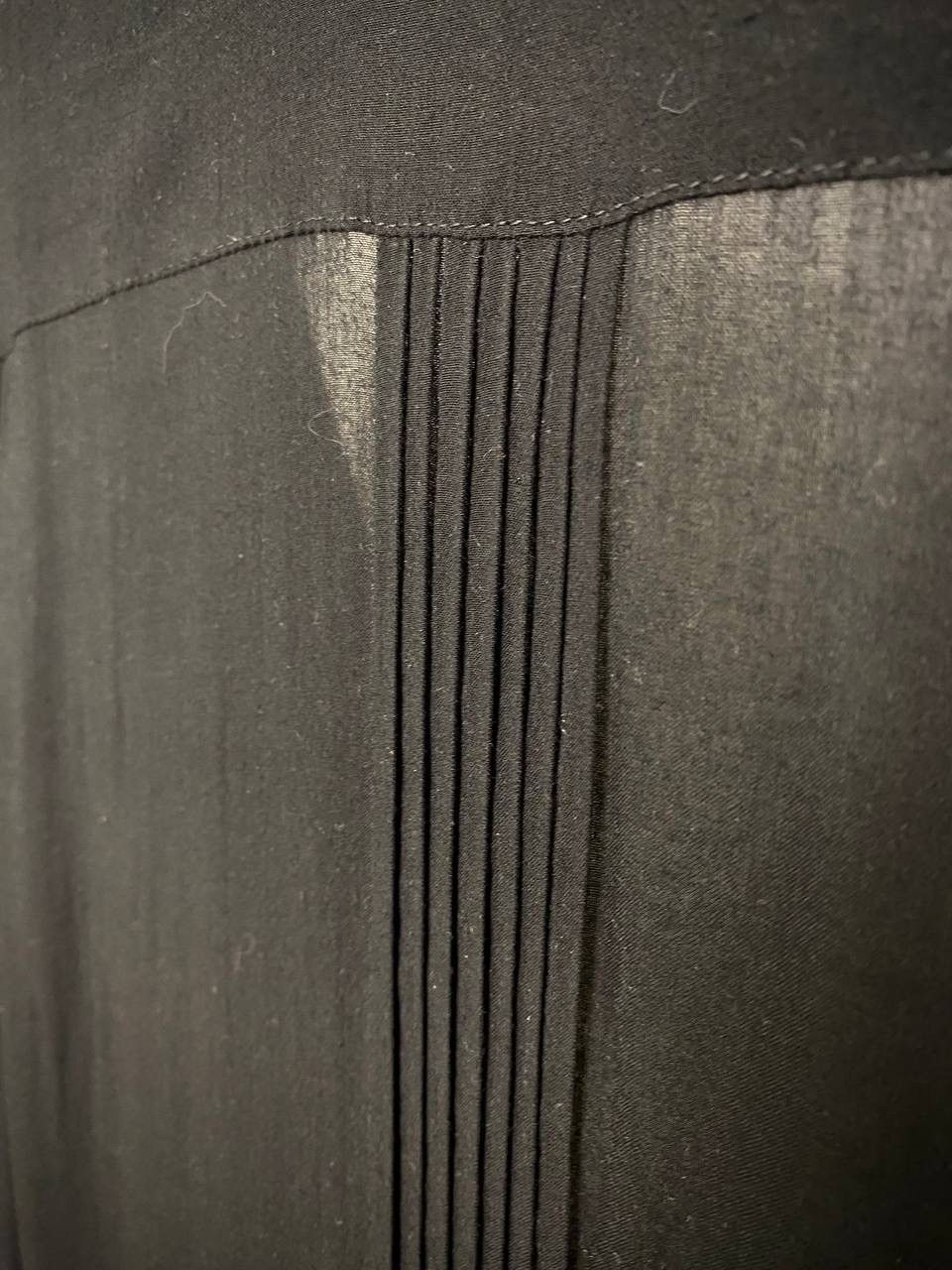 Ann Demeulemeester Shirt with pleated effect S Size 46R - 9 Thumbnail