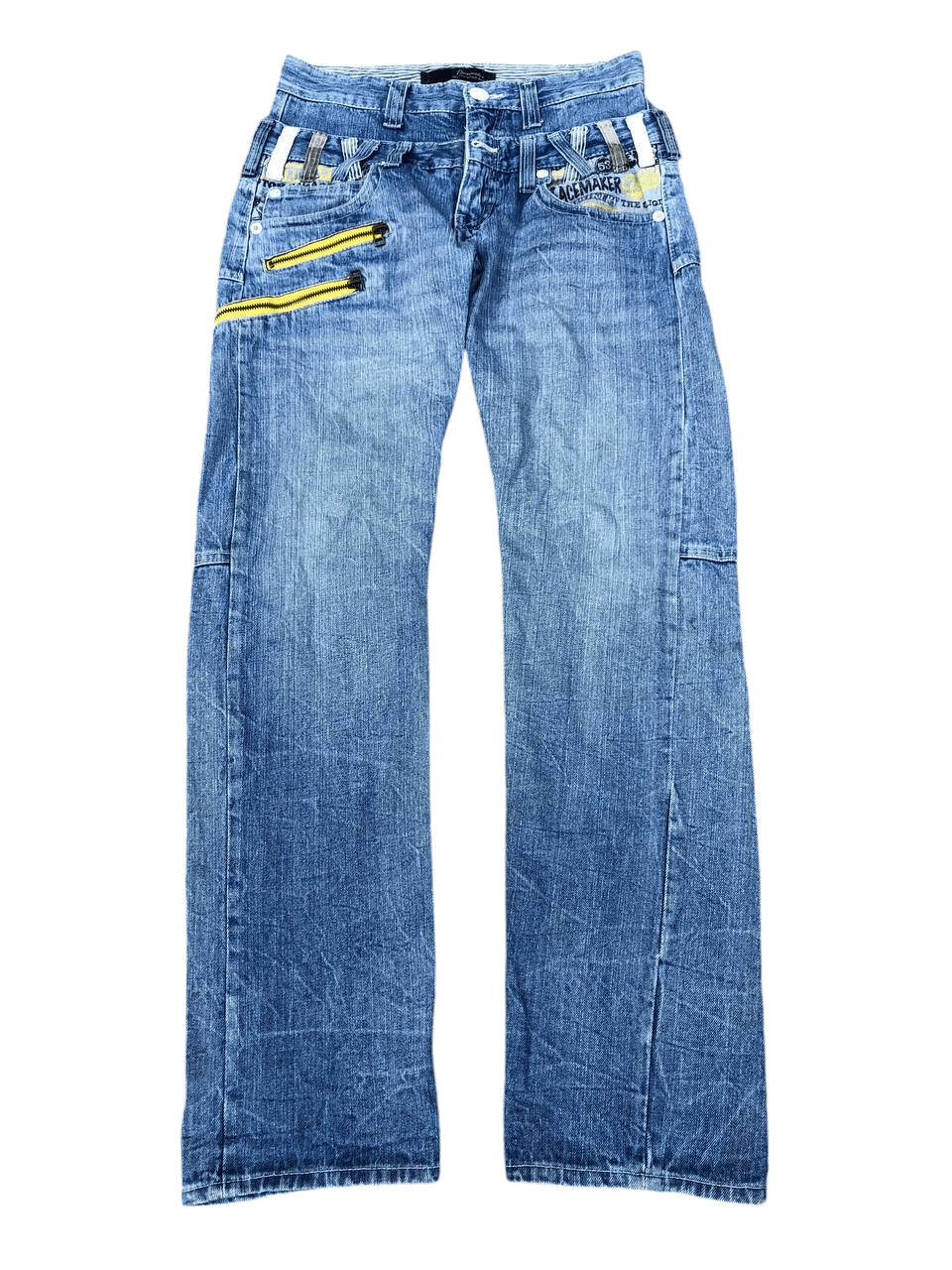 Japanese Brand Dominate handcrafted double waish jeans Size US 29 - 6 Thumbnail