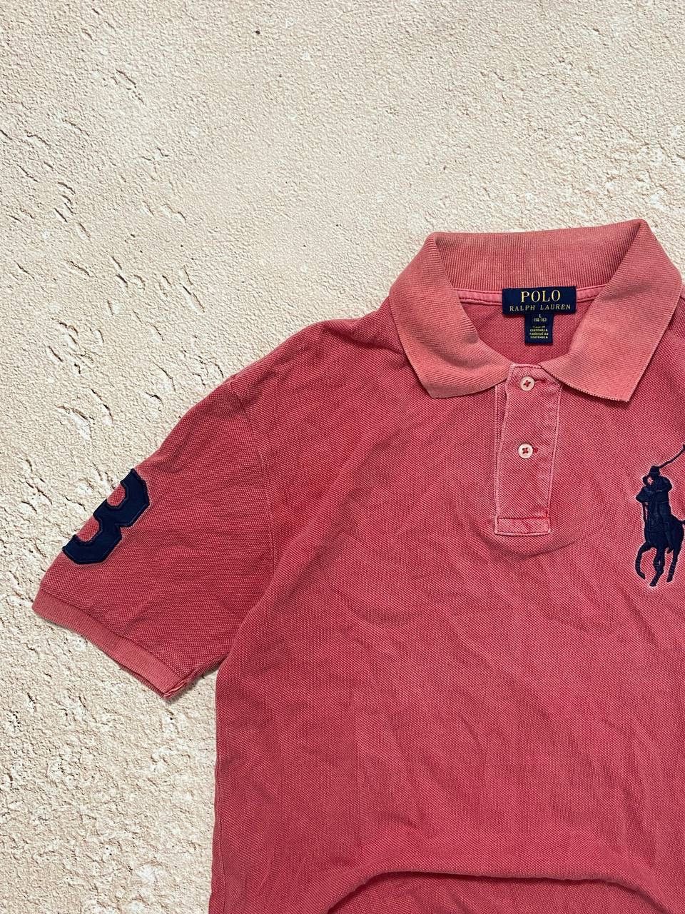 Japanese Brand × Polo Ralph Lauren Polo Ralph Lauren distressed faded rugby polo Size US S / EU 44-46 / 1 - 2 Thumbnail