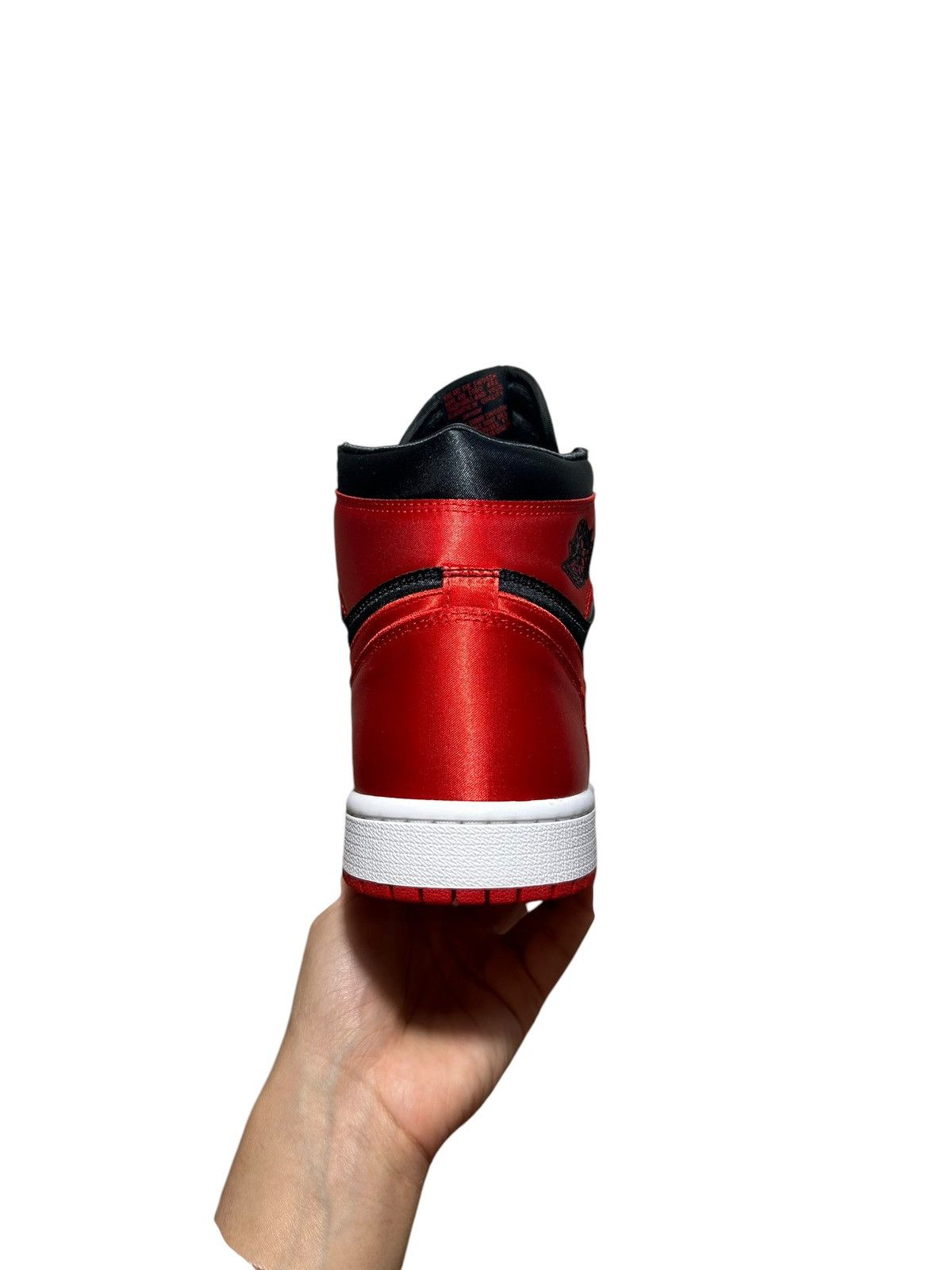 Nike Jordan 1 Retro High OG Satin Bred (W) Size US 10 / IT 40 - 3 Thumbnail