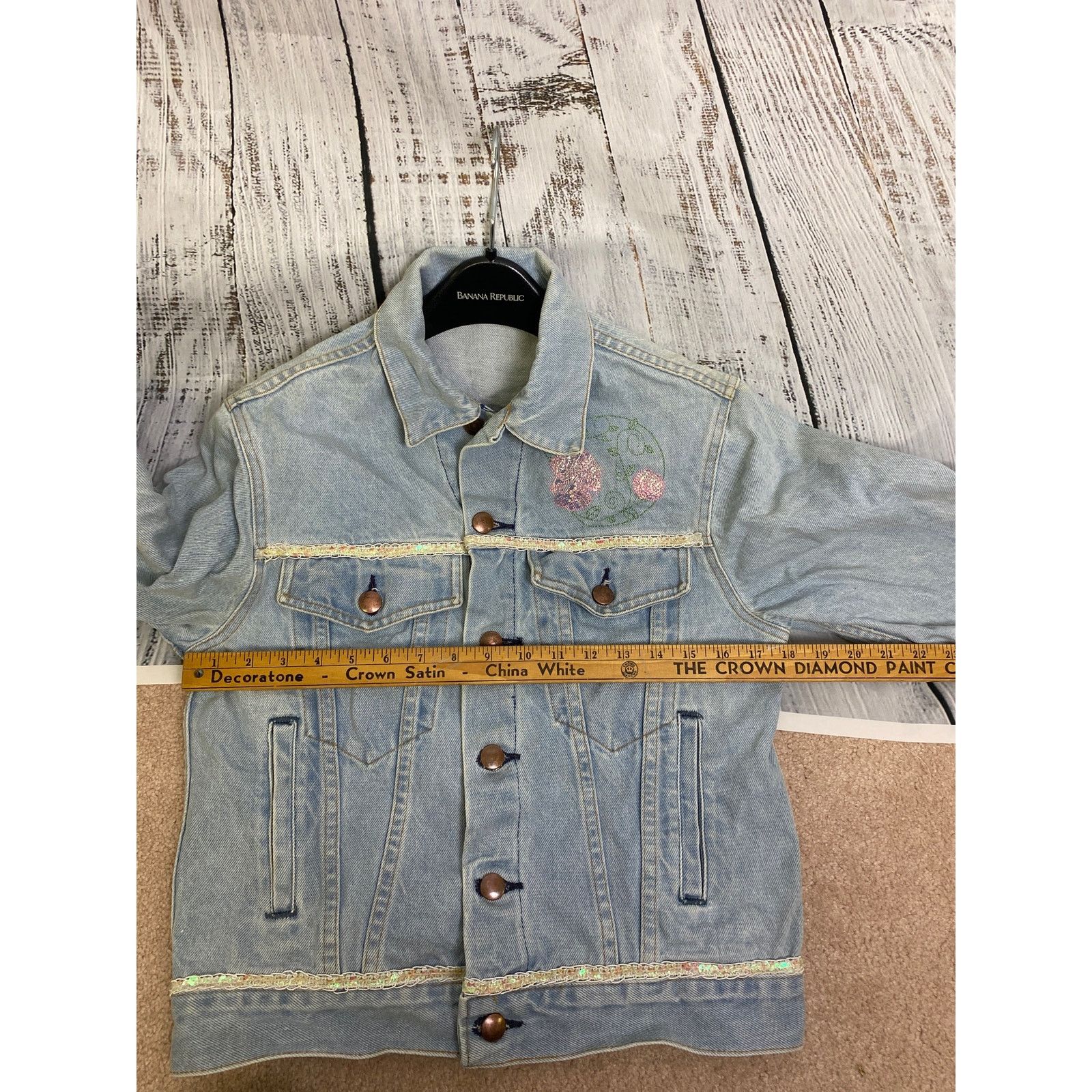 Levi's Vintage USA Roebucks Denim Tucker Jacket 36 Women XS Size XS / US 0-2 / IT 36-38 - 4 Thumbnail