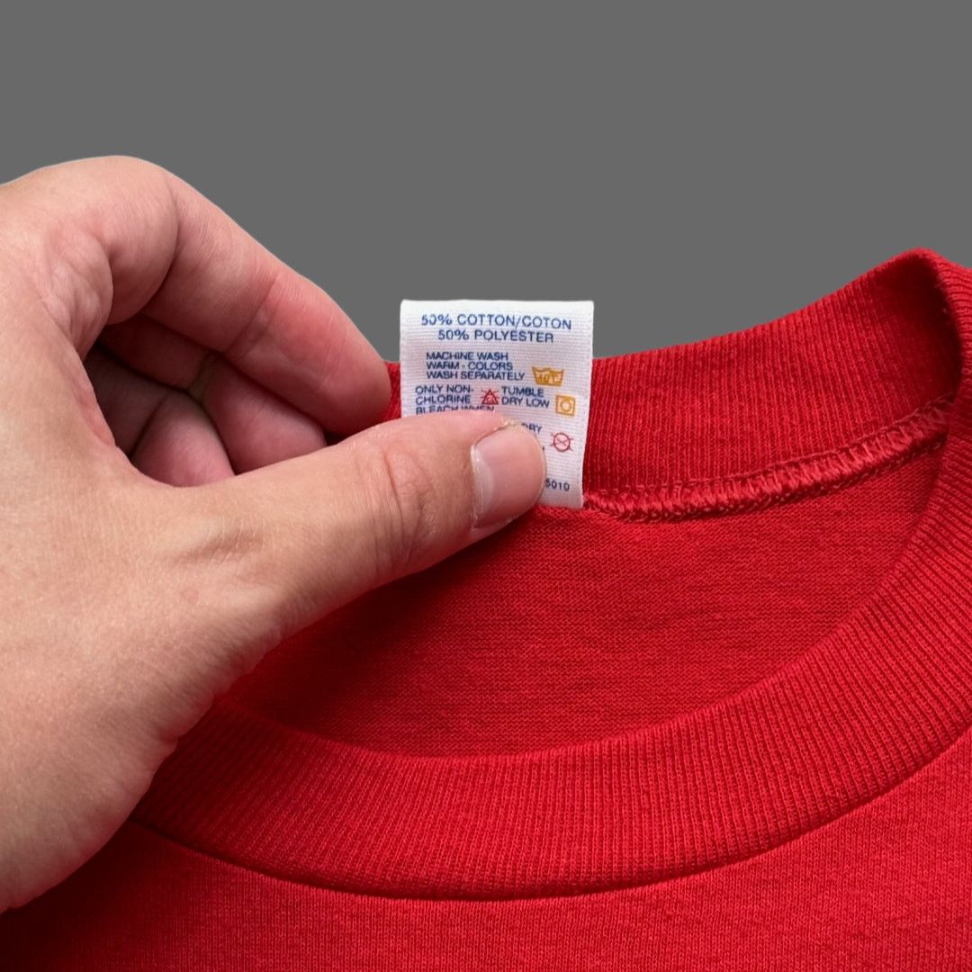 Jerzees Jerzees VTG 90s T.S. Eliot Spinoff SS Single Stitch Size XL Size US XL / EU 56 / 4 - 6 Thumbnail