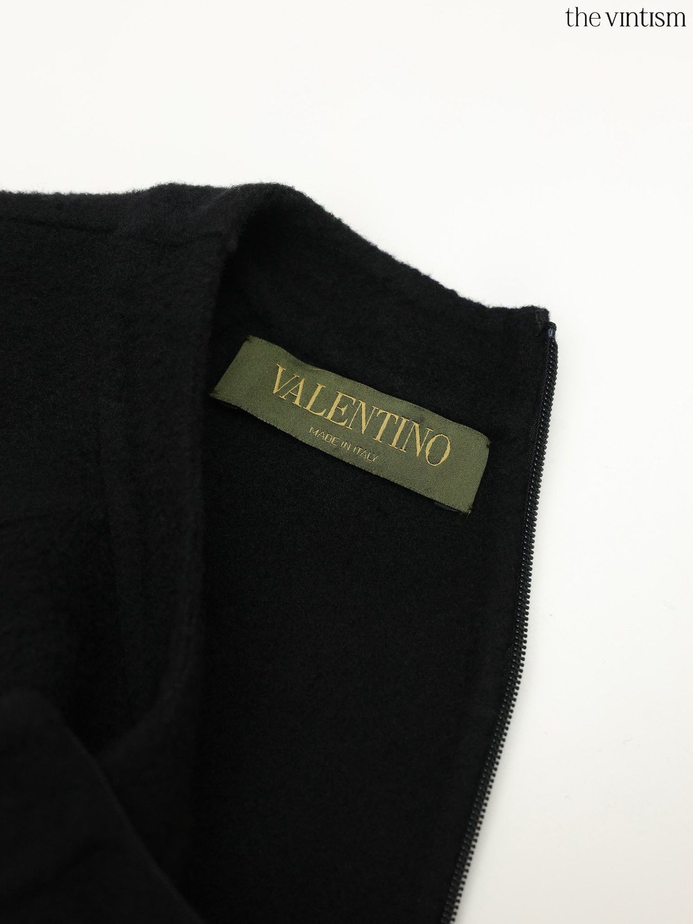 Valentino Valentino Black Virgin Wool & Cashmere Double-Faced Sweater Size S / US 4 / IT 40 - 8 Thumbnail