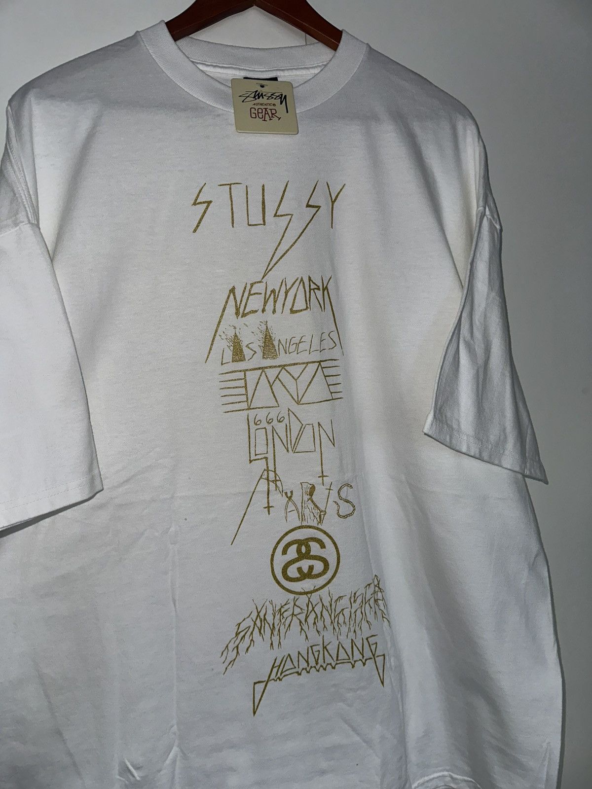 Other Stussy Neckface Tee Size US XXL / EU 58 / 5 - 2 Thumbnail