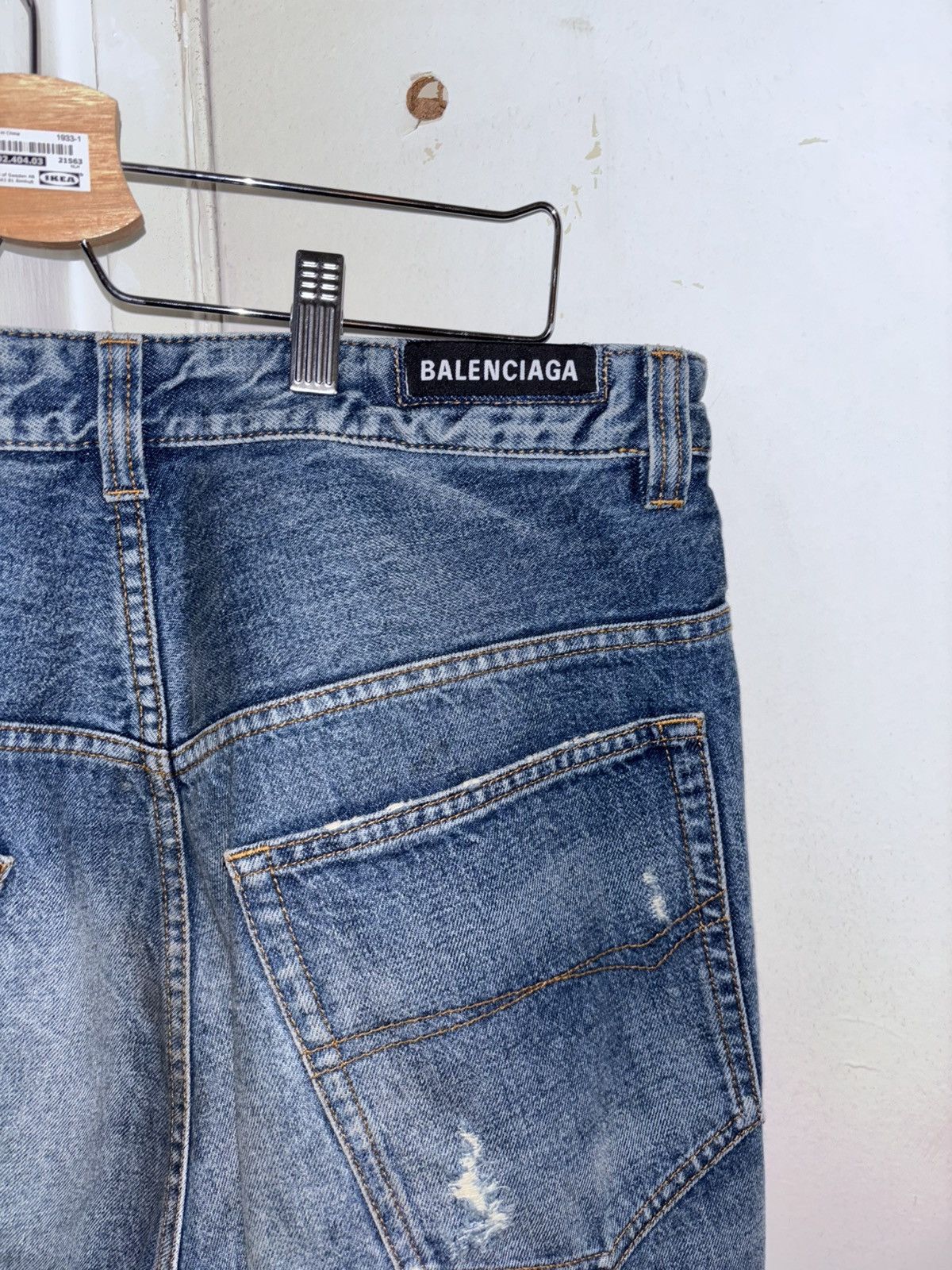Balenciaga Balenciaga Pull-Up Denim Fall 22 Size US 34 / EU 50 - 5 Thumbnail